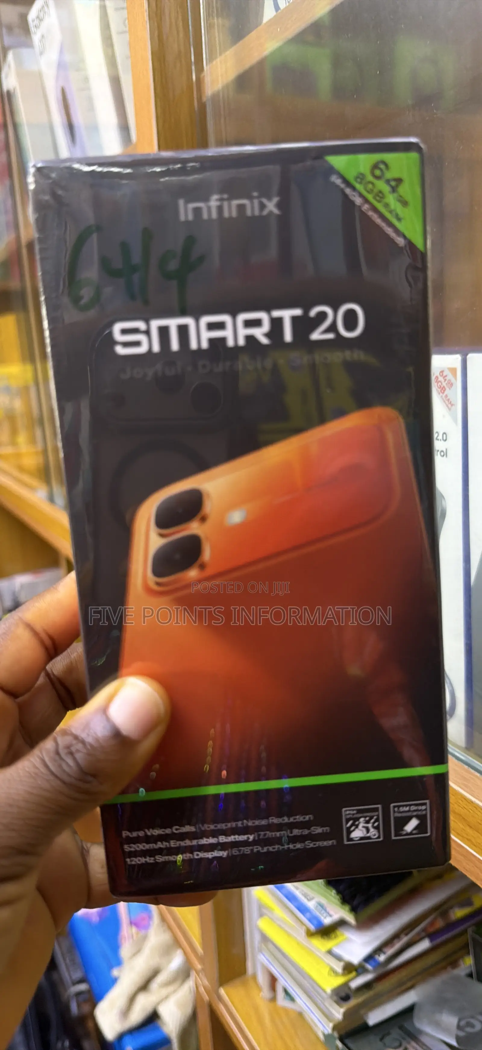New Infinix Smart 20 64 GB Black