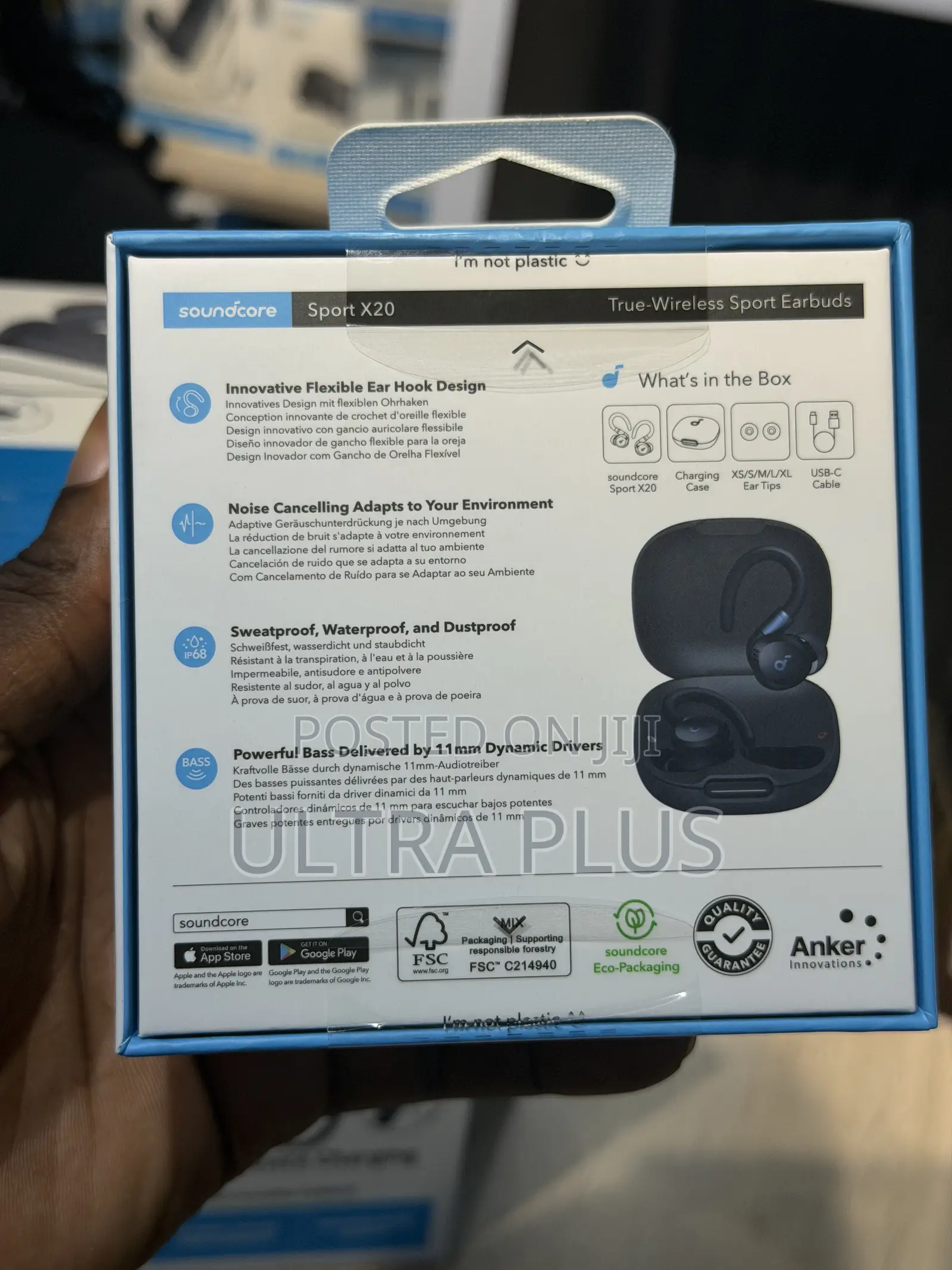 Soundcore Sport X20, True-Wireless Workout Earbuds