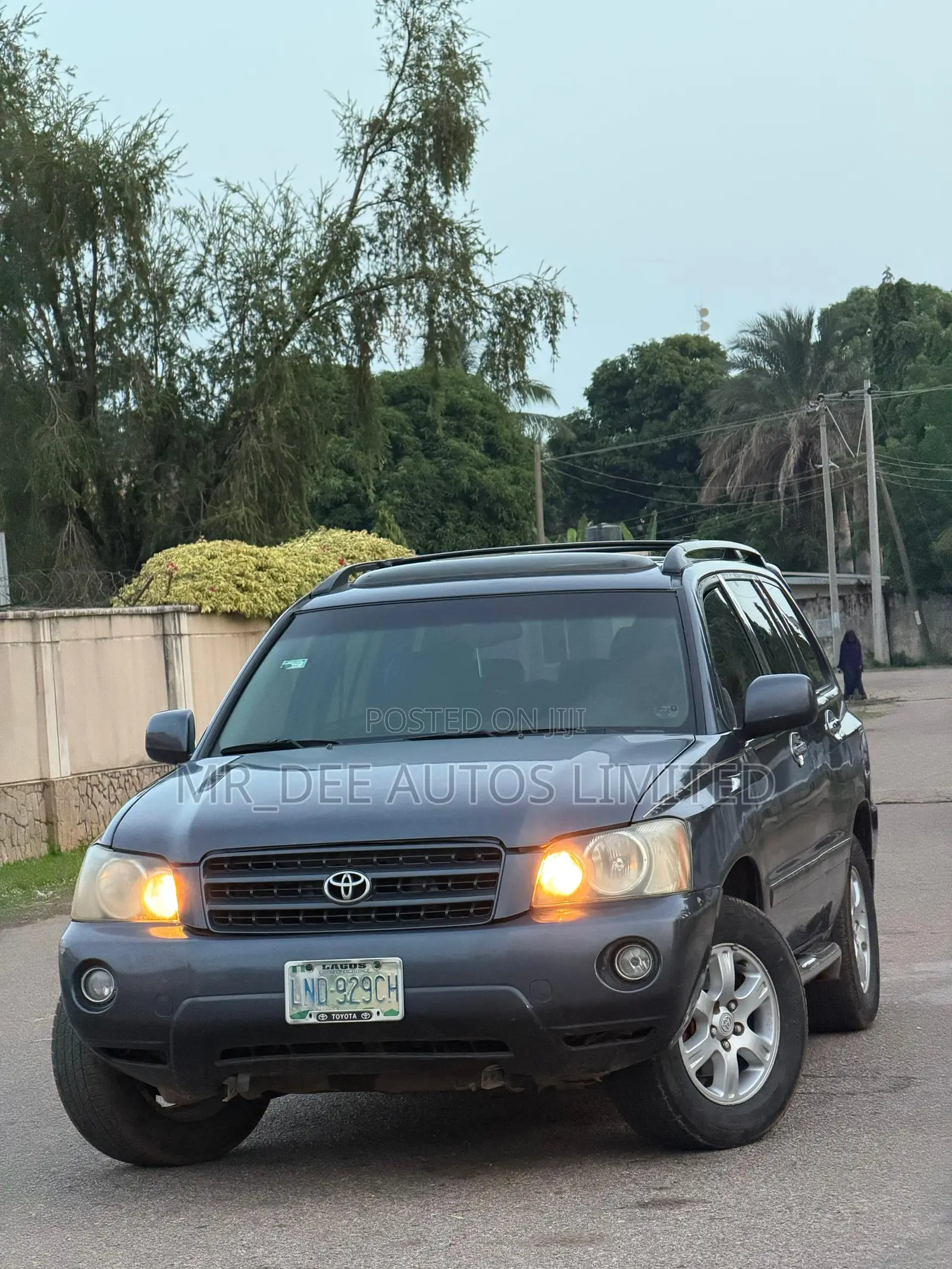 Toyota Highlander 2005 Gray