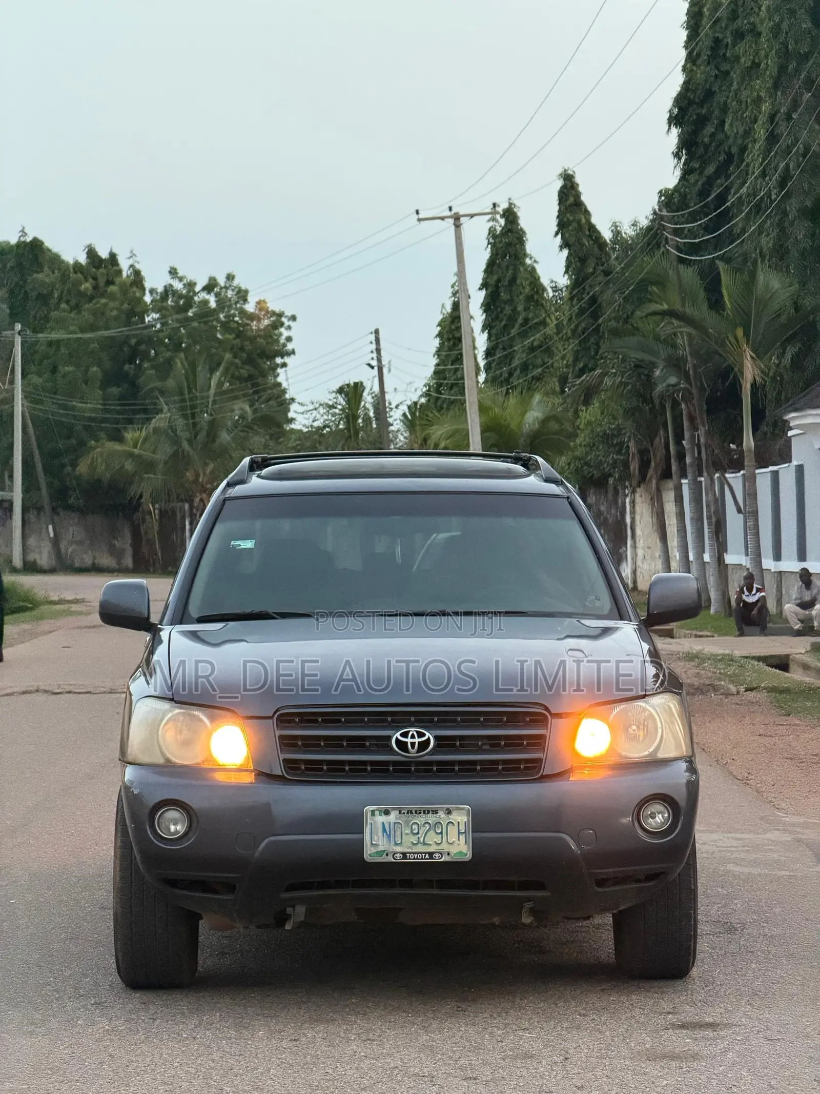 Toyota Highlander 2005 Gray