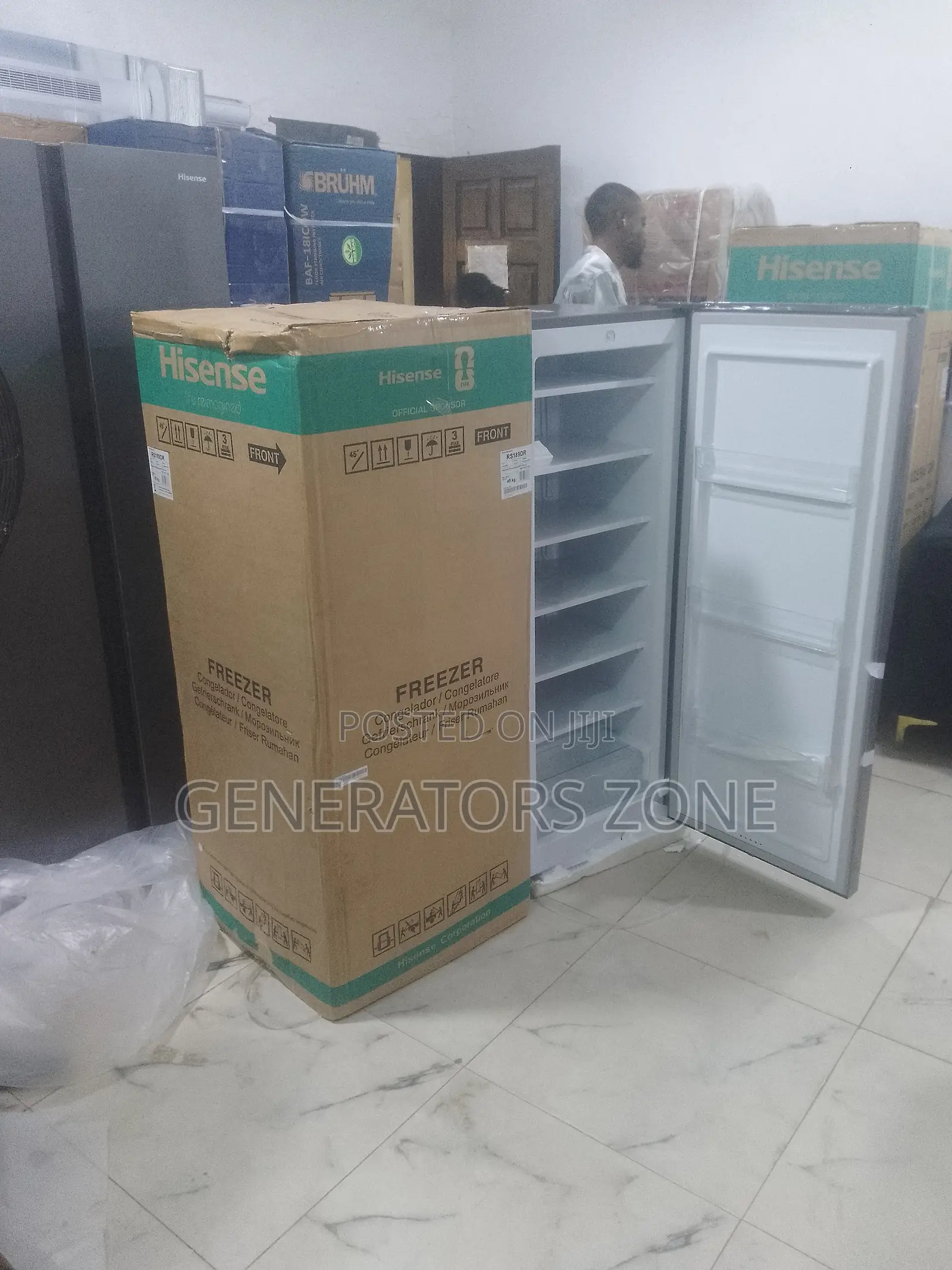 Hisense 190l Fast Cooling Upright Freezer