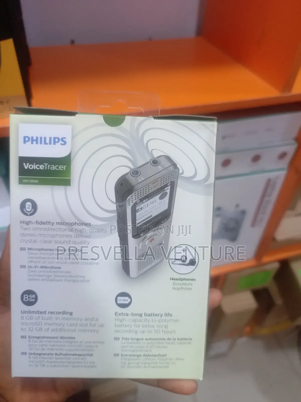 Philips Voice Tracer Audio Recorder Exceptional Recording