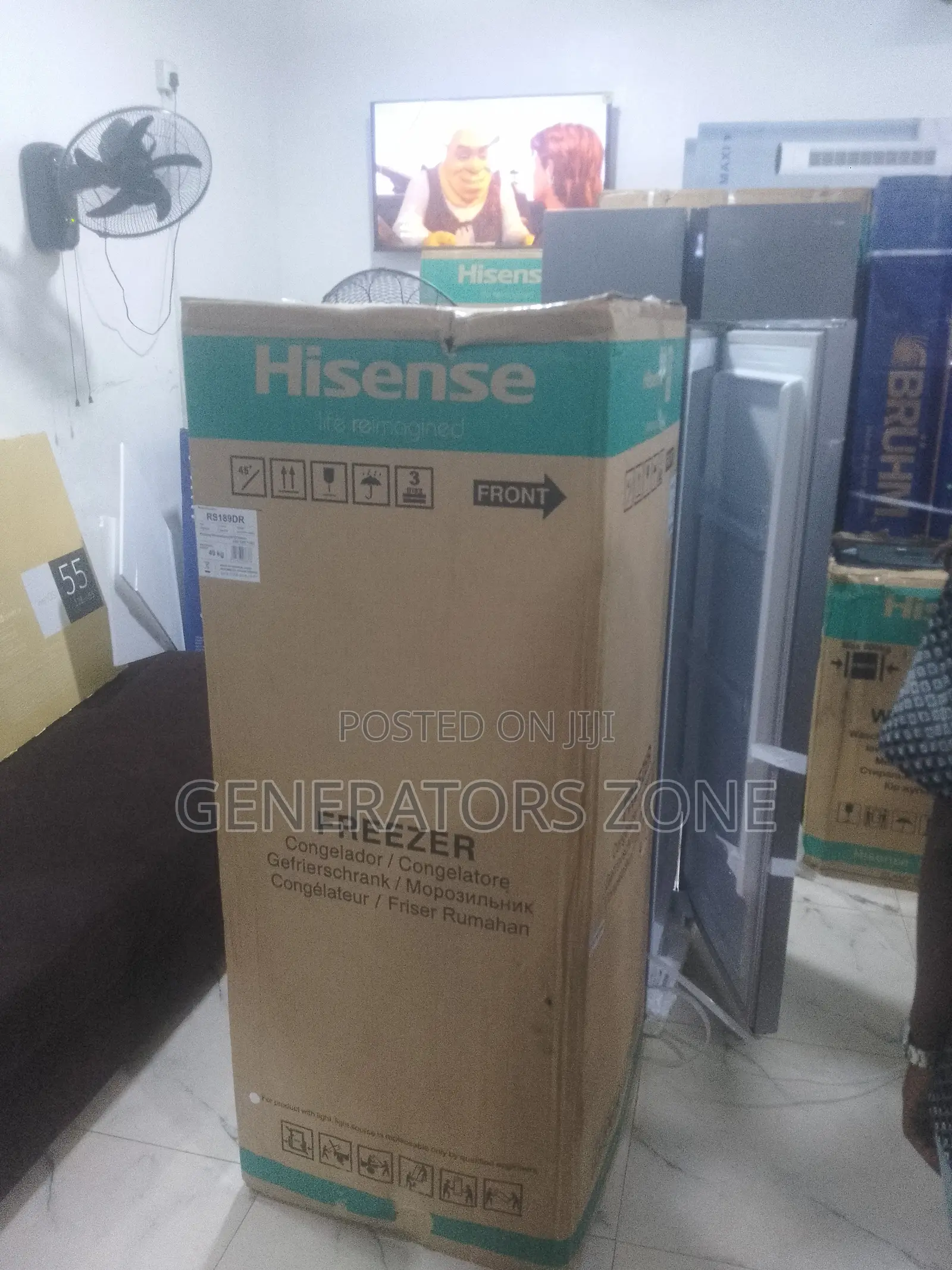 Best Selling Hisense 190l Upright Freezer for Kitchens and Stores