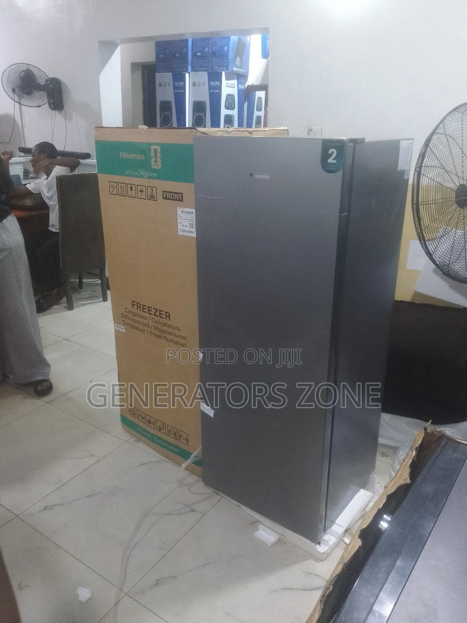 Hisense Standing Freezer 190l – Compact and Spacious