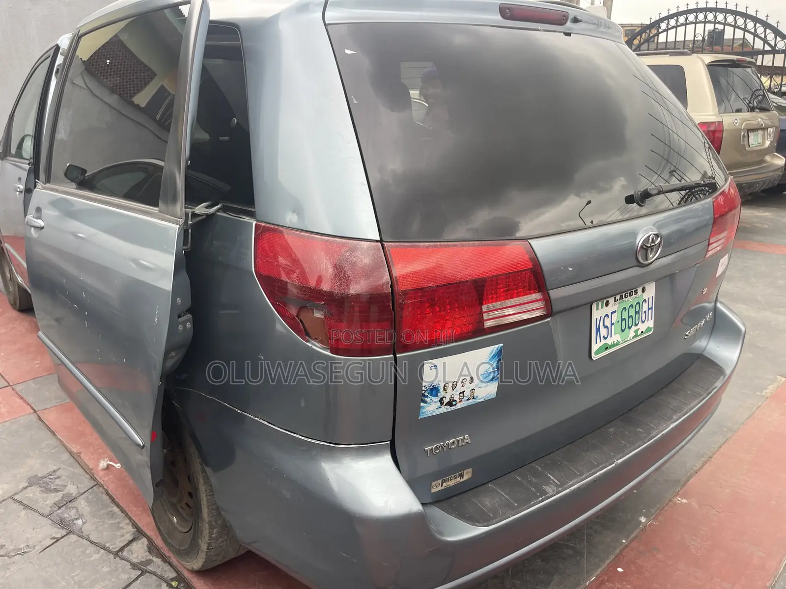 Toyota Sienna XLE AWD 2005 Gray