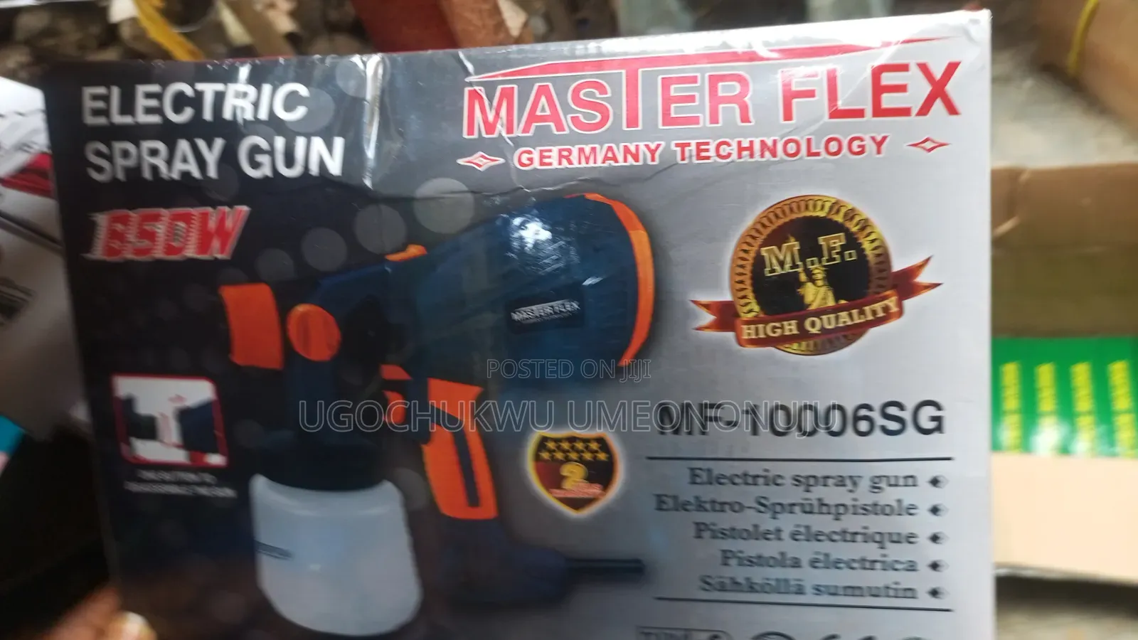 Master Flex Spray Paint Machine
