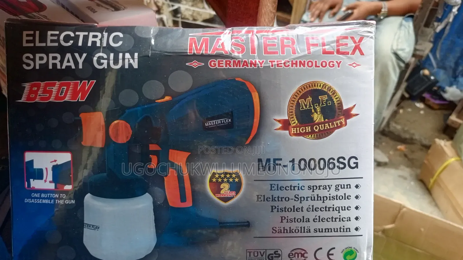 Master Flex Spray Paint Machine