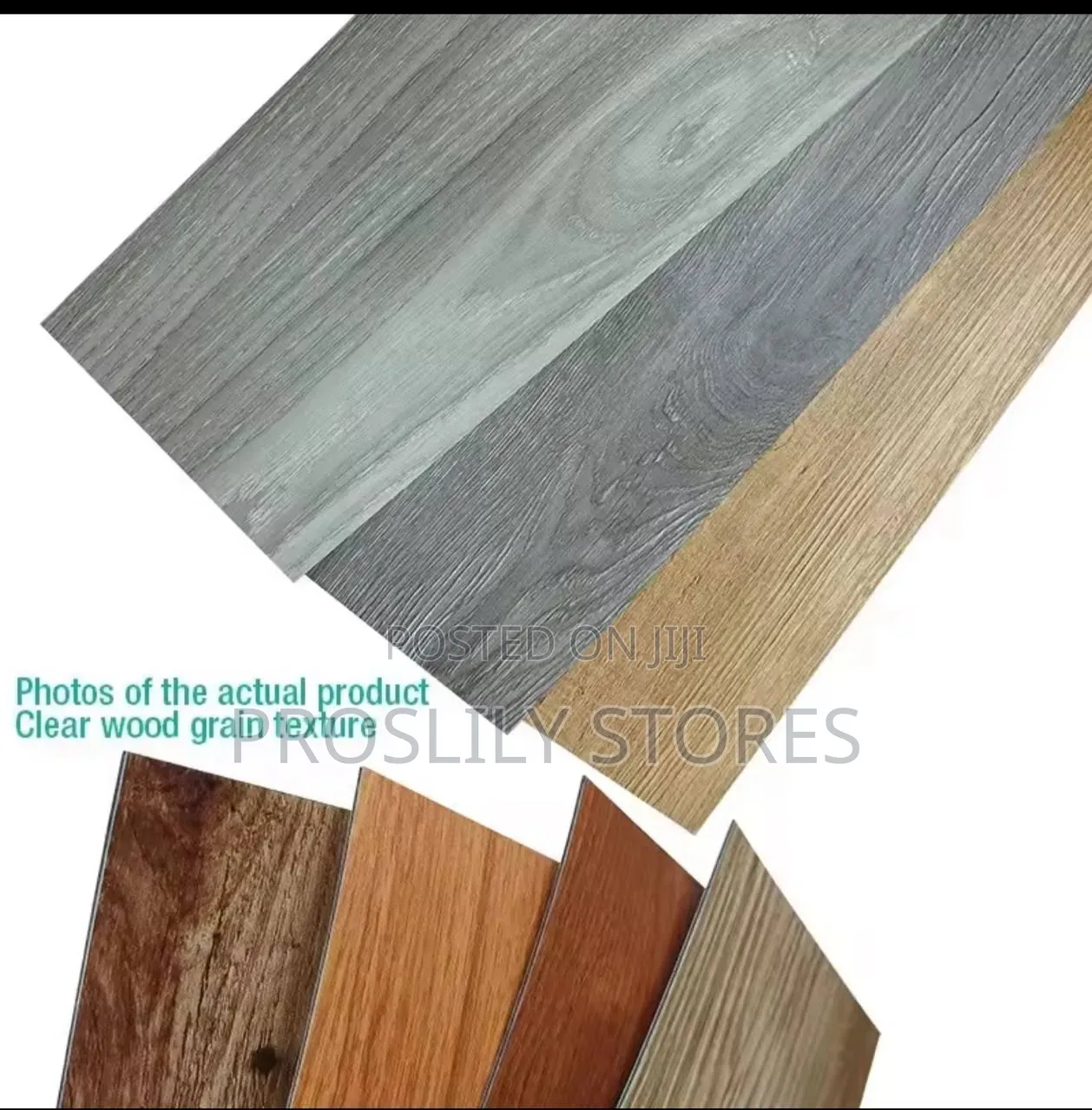 Wood Grain Self-Adhesive Stickers for the Floor