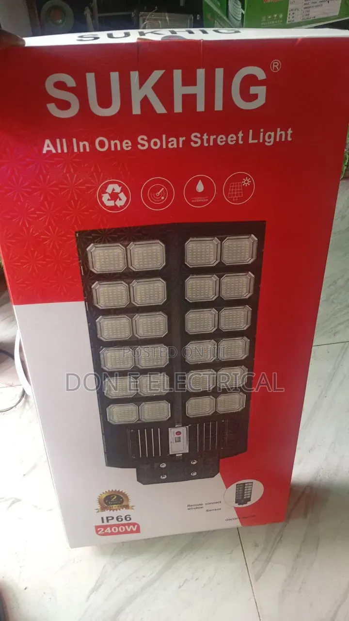 1p66 2400watt Street Solar Light Sukhig