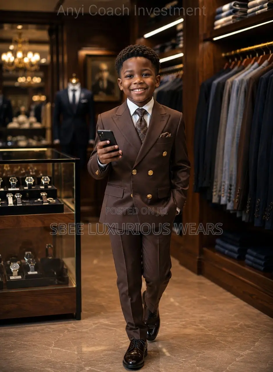 Quality Double Breasted Children Suits