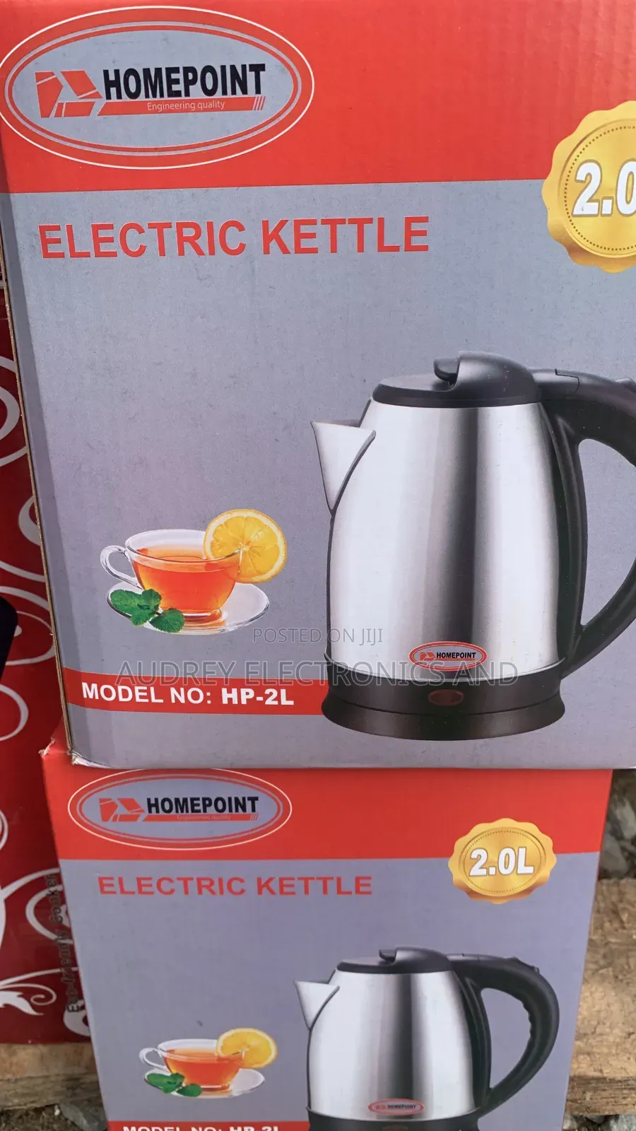2l Homepoint Stainless Electric Kettle