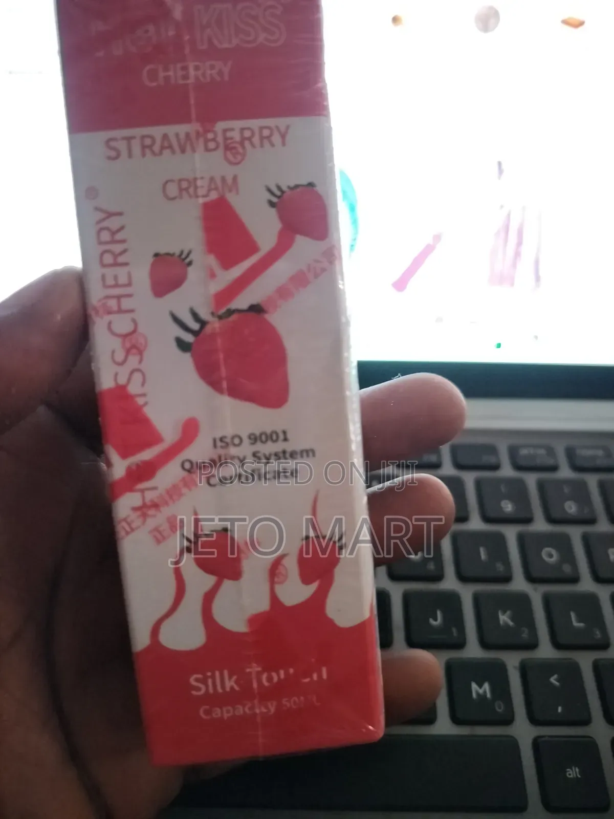 Hot Kiss Cherry Flavour Water Lubricant