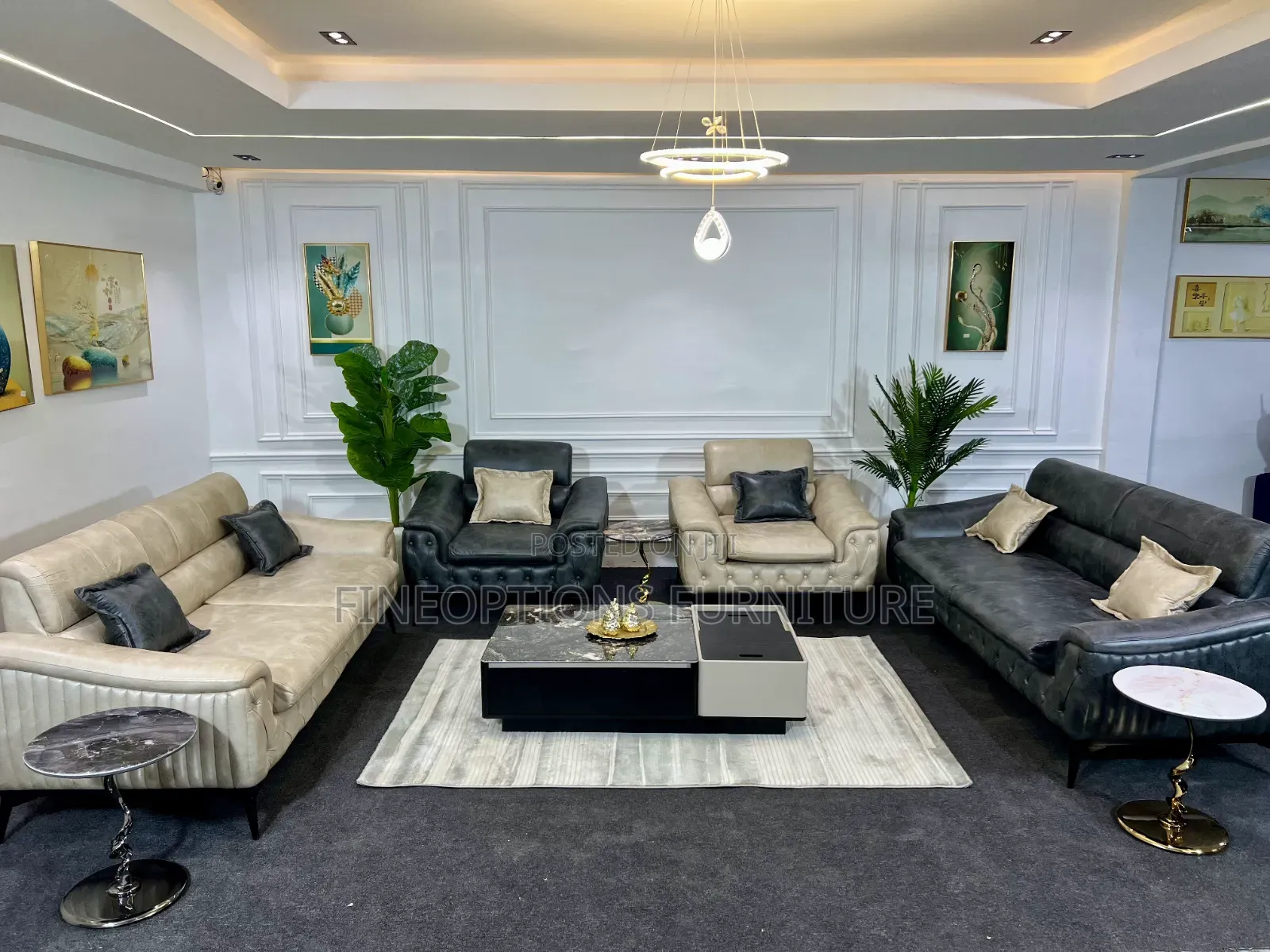 Alabaster Executive Sofa