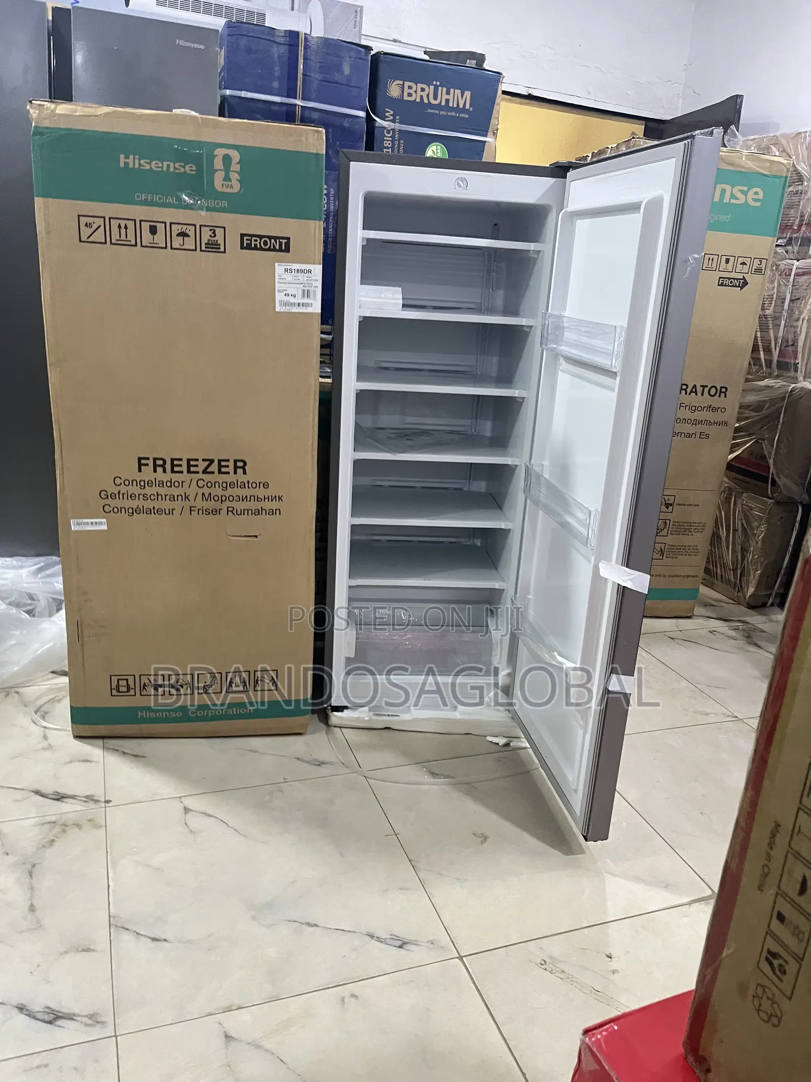 Hisense 190l Upright Freezer Rs189dr – Frost Free Vertical Freezer