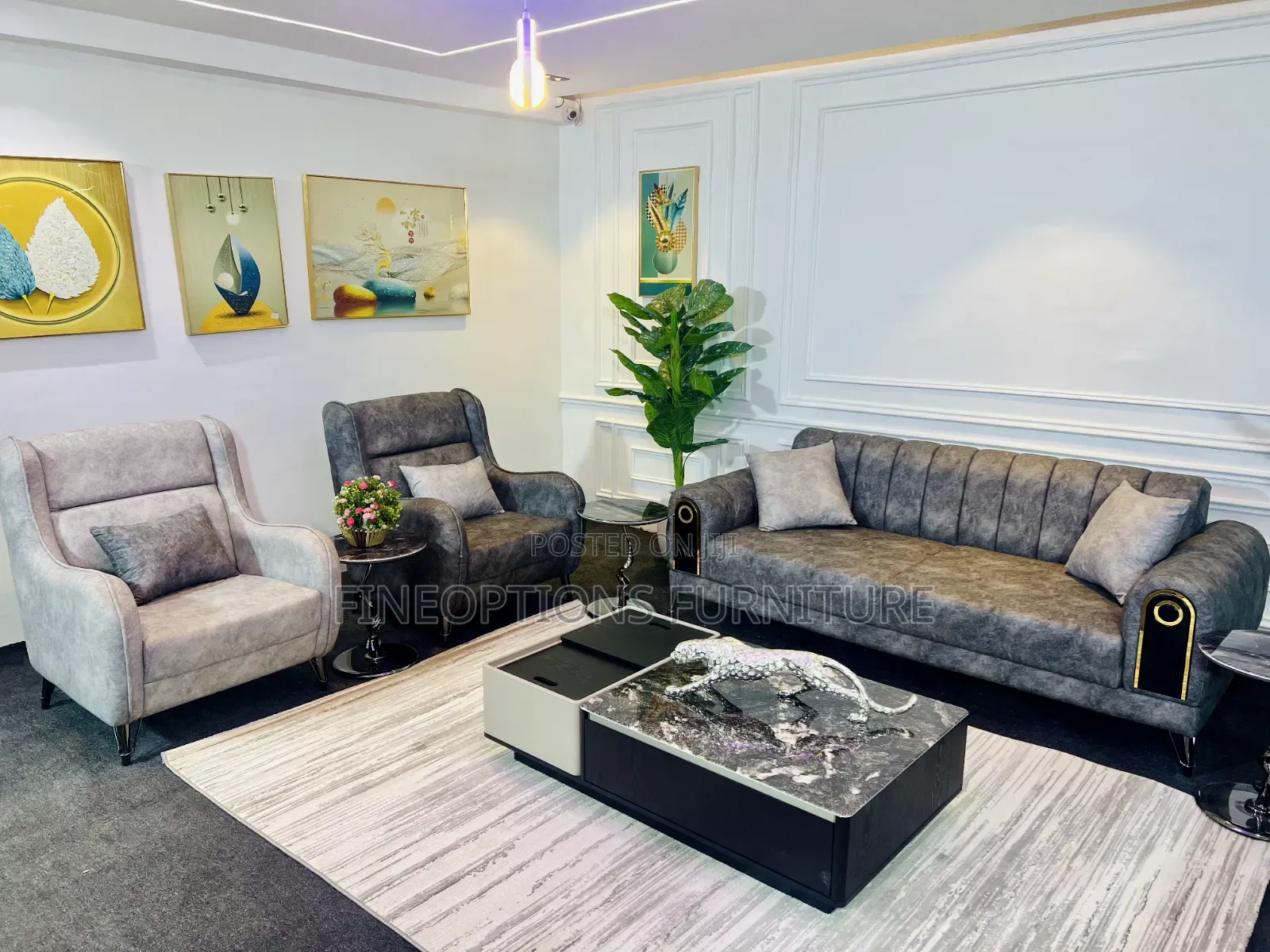 Charcoal Horizon Sofa