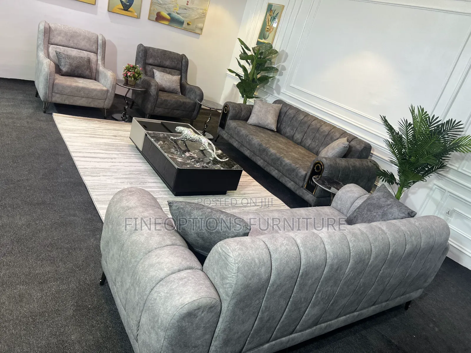 Charcoal Horizon Sofa