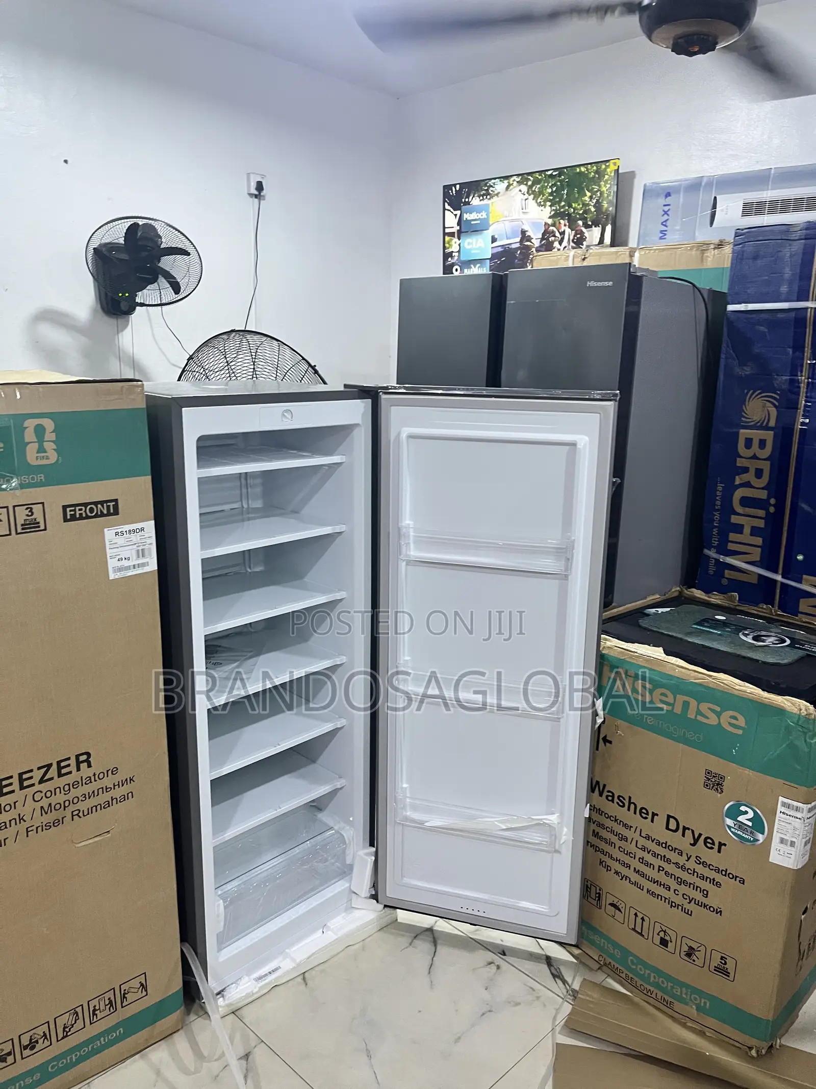 Hisense 190l Upright Freezer Rs189dr – Modern Standing Freezer