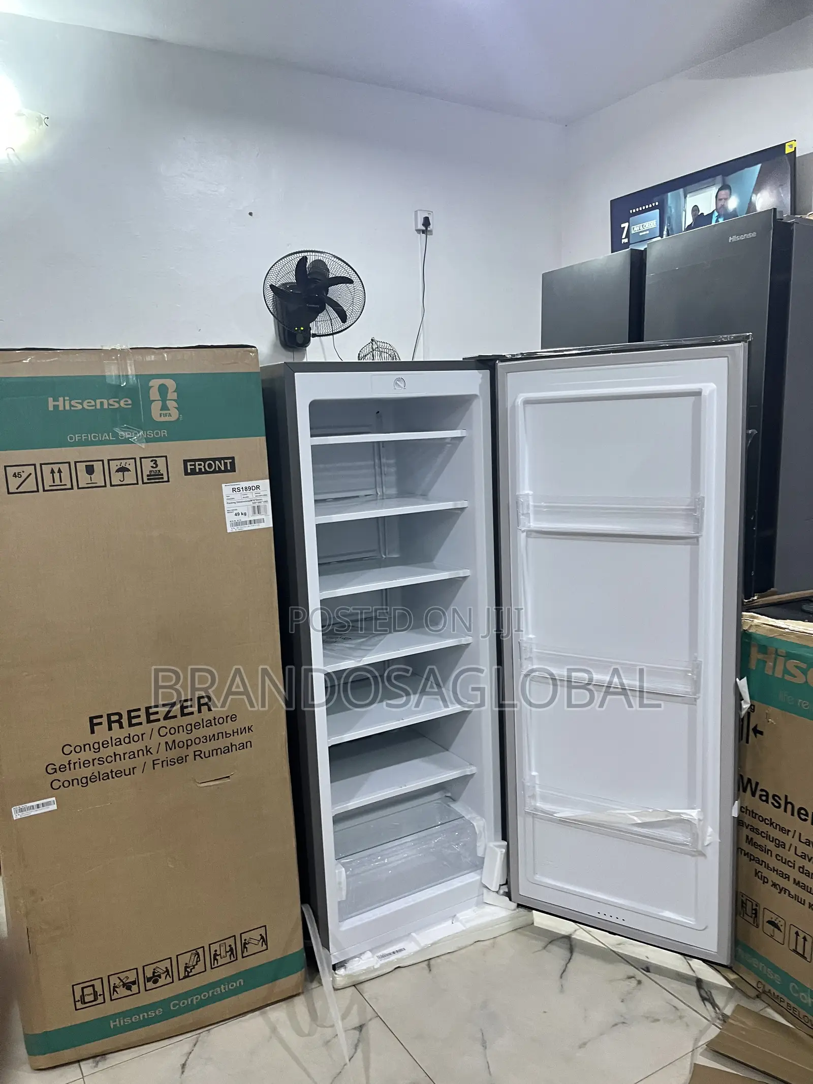 Hisense 190l Vertical Freezer Rs189dr – Reliable Home Freezer