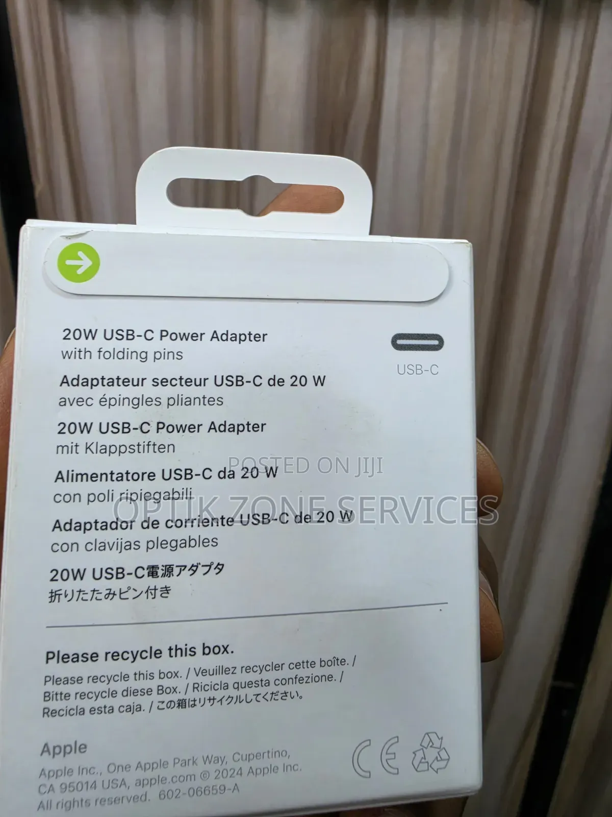Original Apple 20 Watts Power Charger Authorised