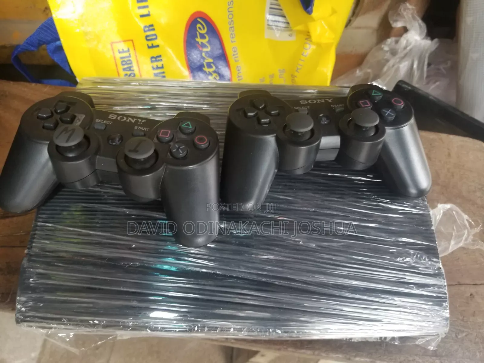 Direct Uk Used Ps 3 Super Slim Game Console With Two Controllers