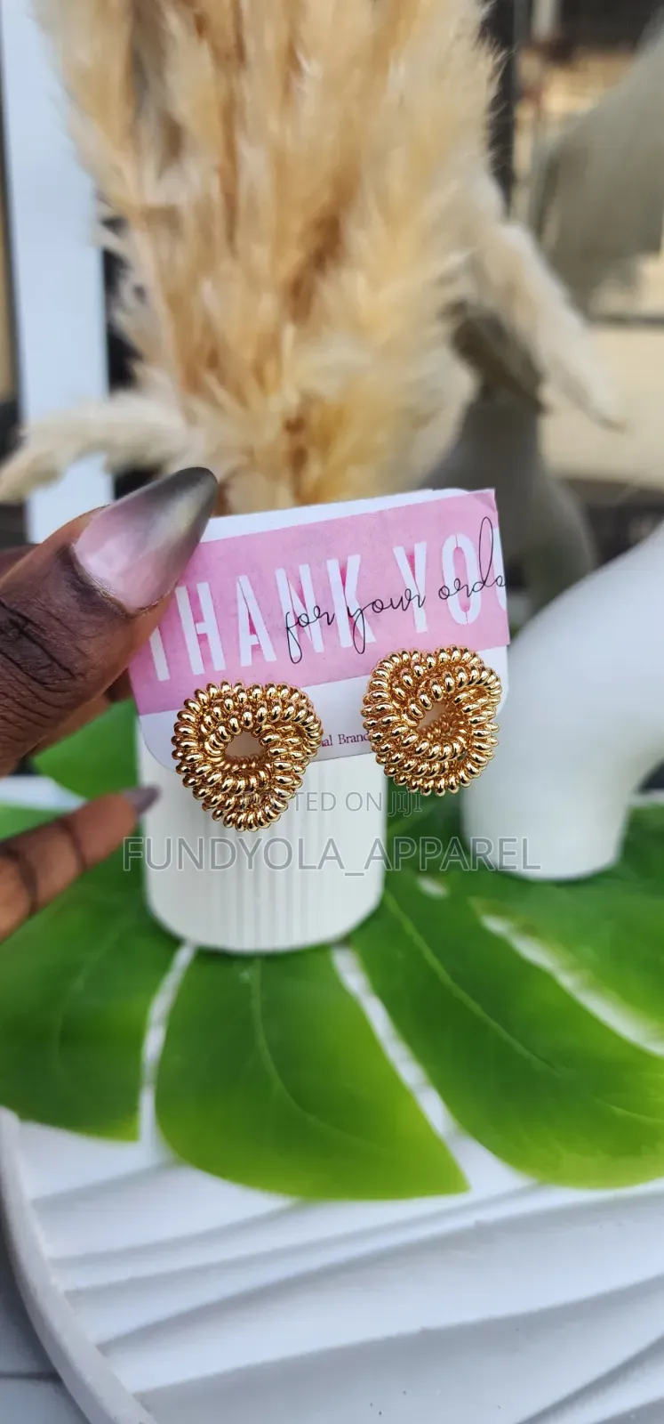 Gold Plated Brazilian Earrings