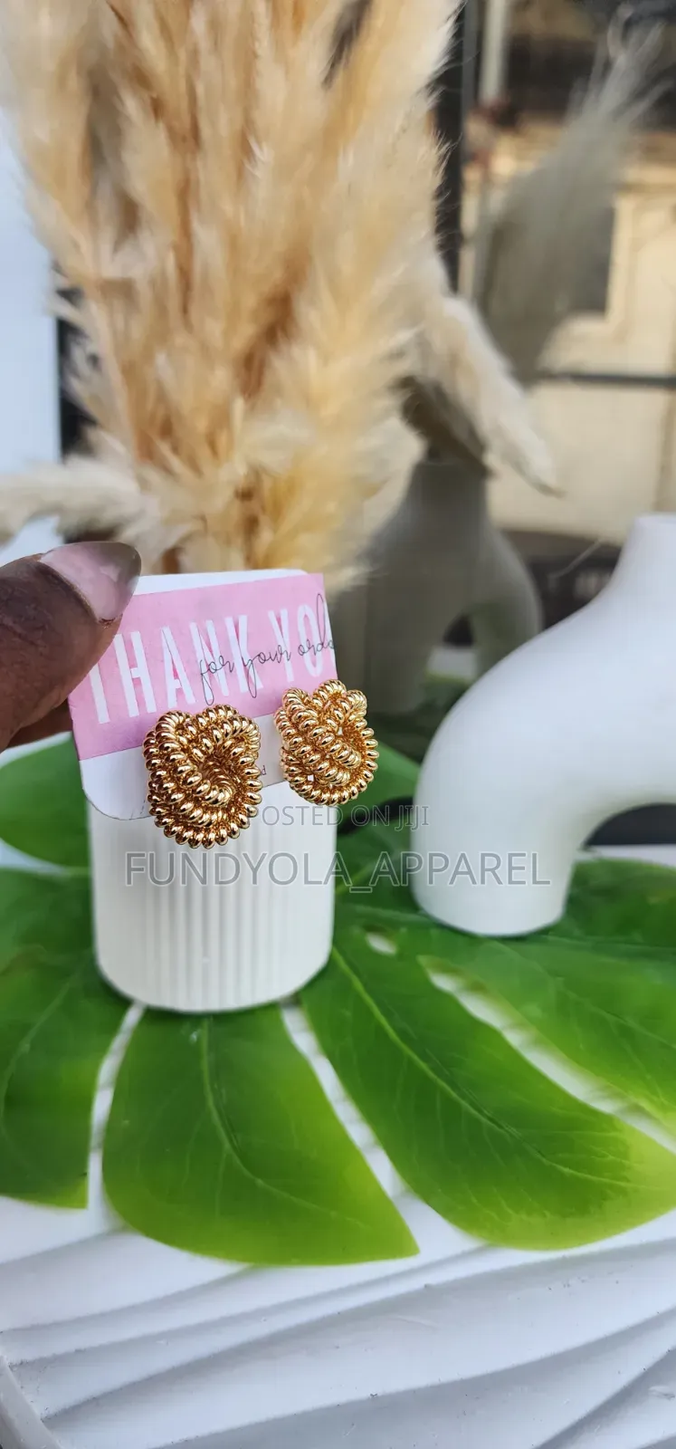 Gold Plated Brazilian Earrings
