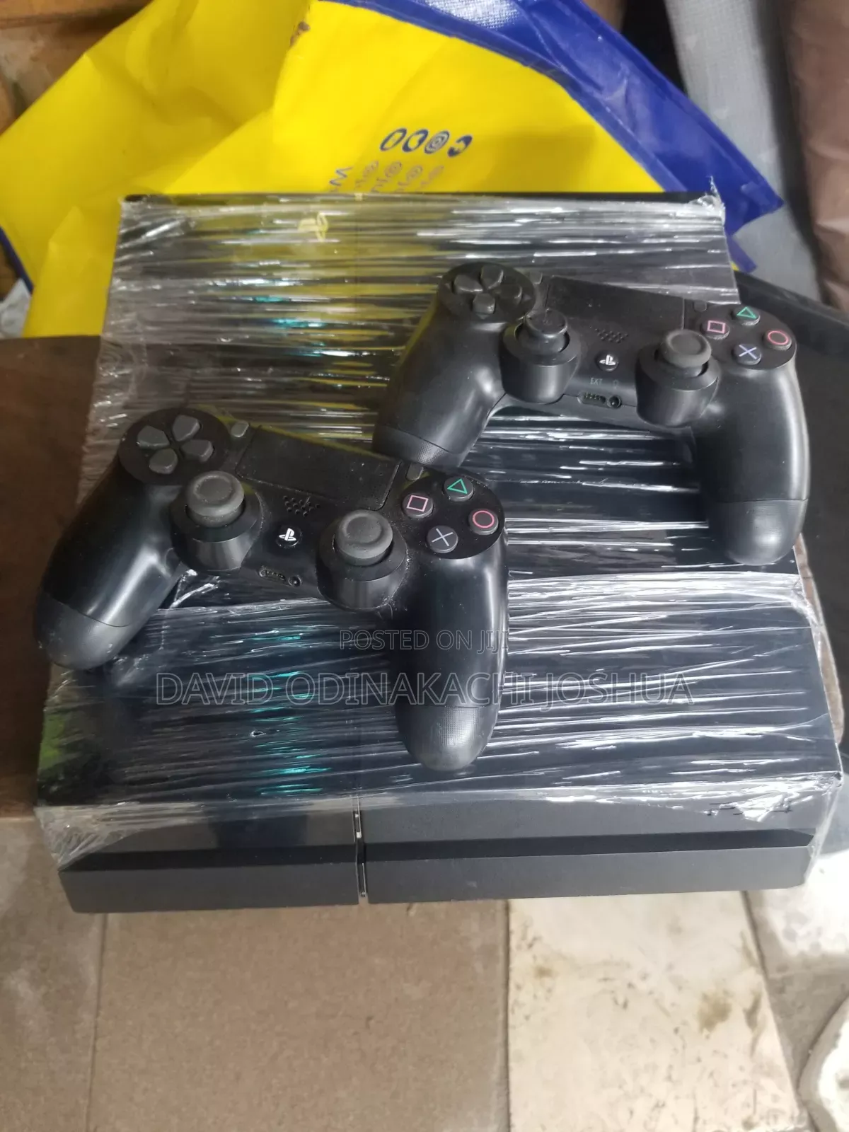Ps4 Slim Console With Two Game Controller