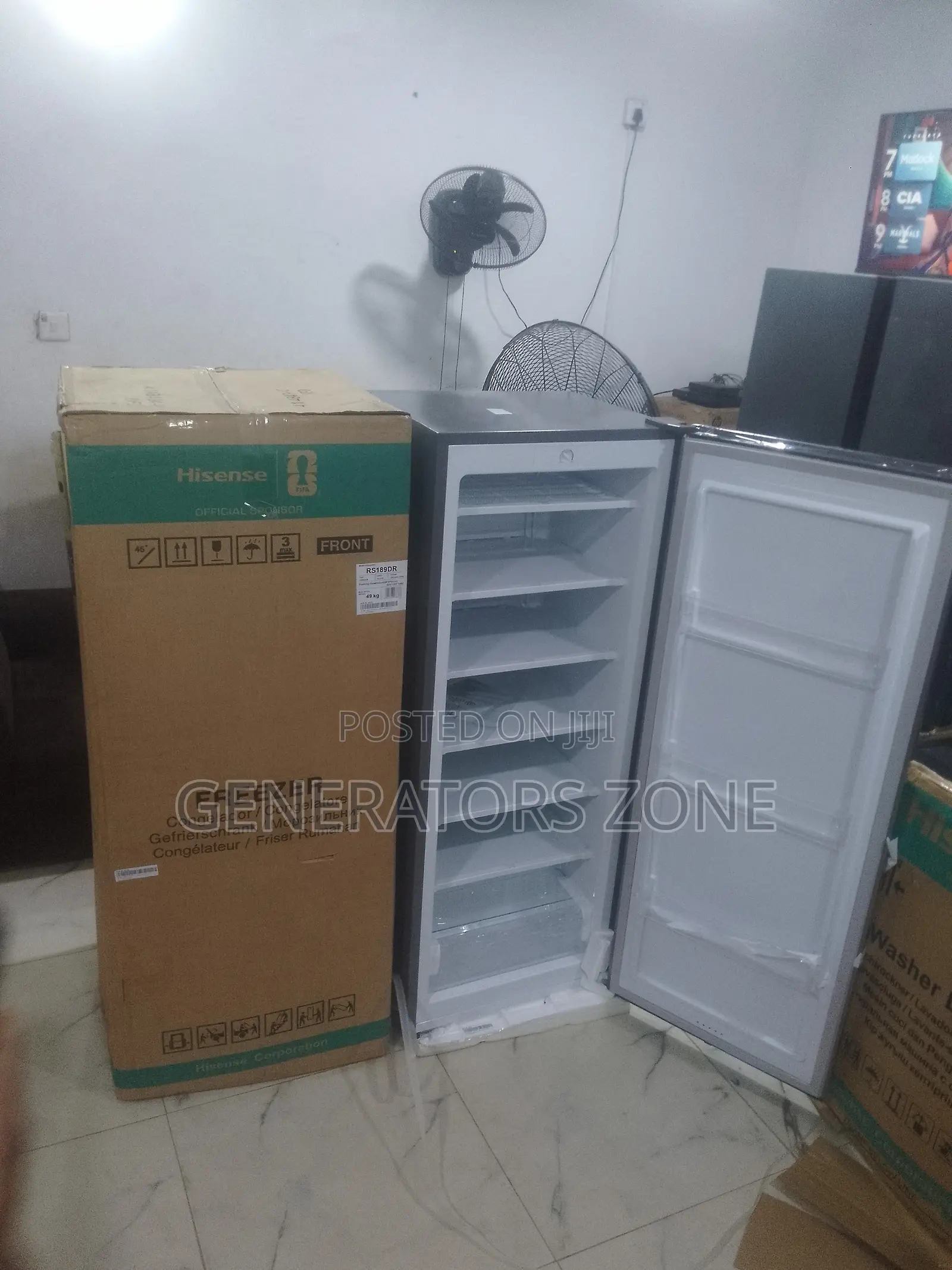 Hisense 190l Upright Freezer for Long Lasting Freshness