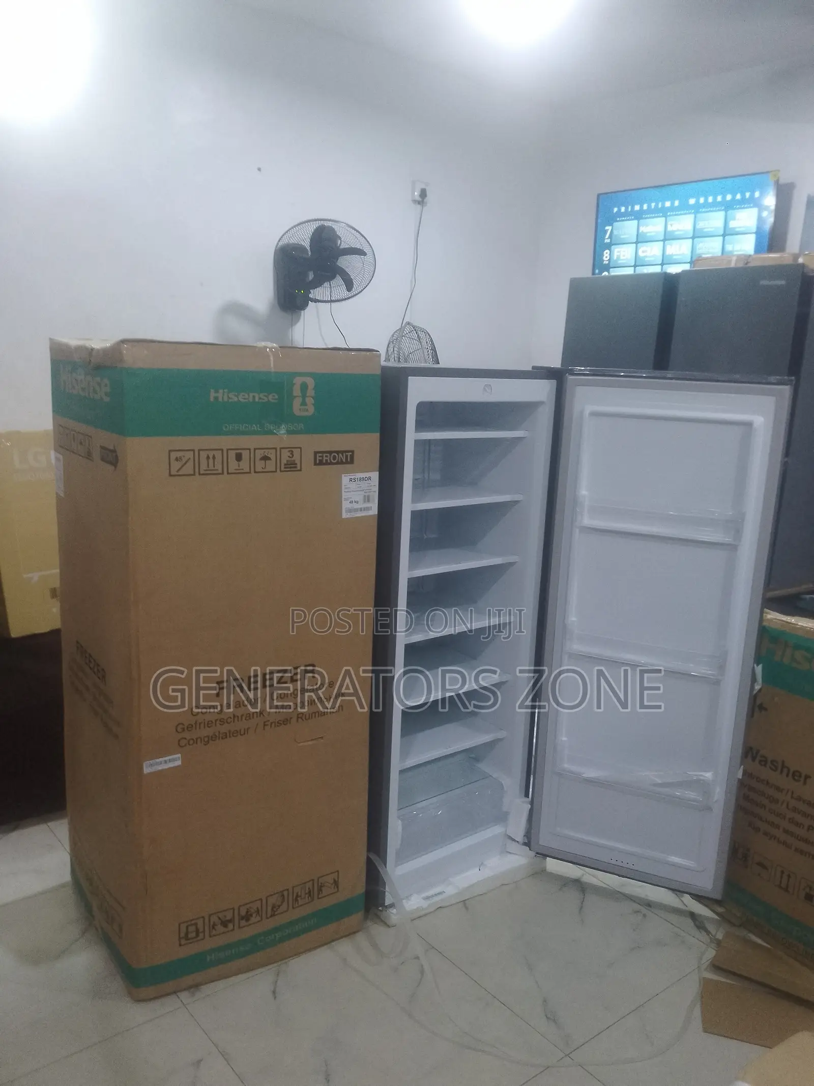 Hisense Rs-189dr Upright Freezer With Practical Organization