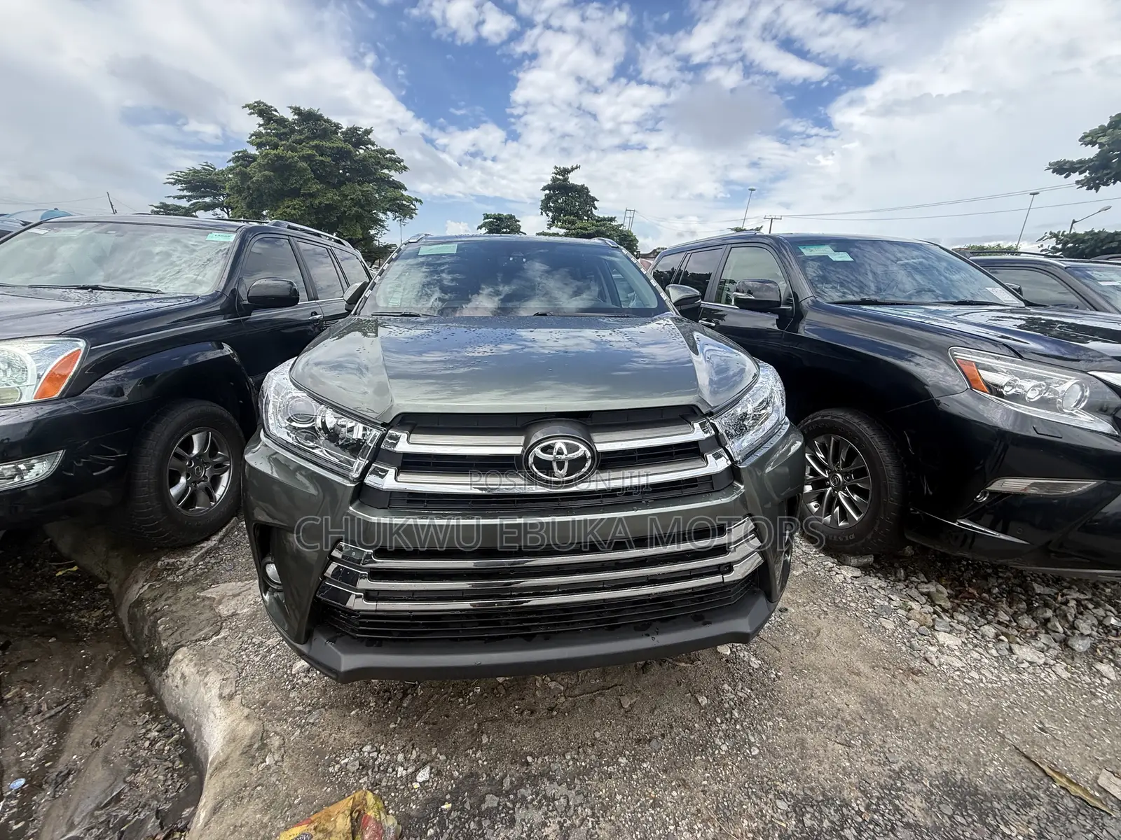Toyota Highlander Limited 4x4 V6 (3.5L 6cyl 8A) 2017 Green