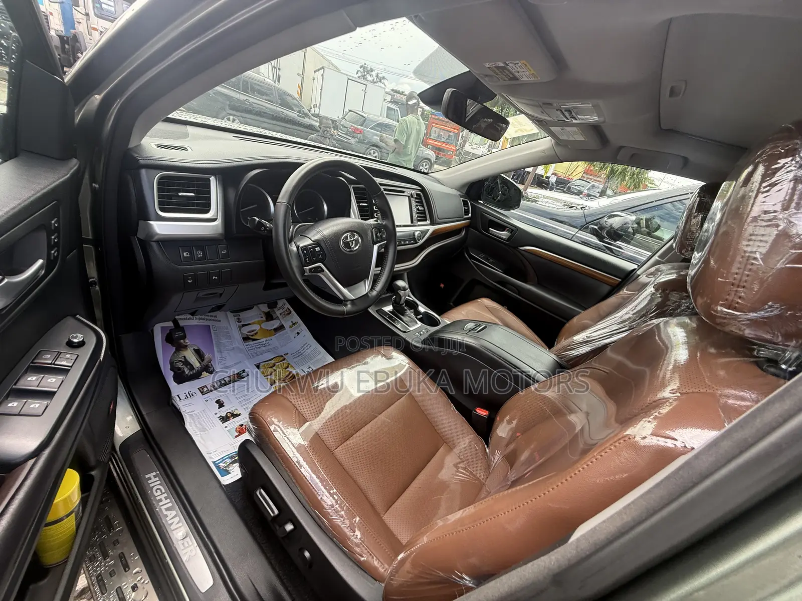 Toyota Highlander Limited 4x4 V6 (3.5L 6cyl 8A) 2017 Green