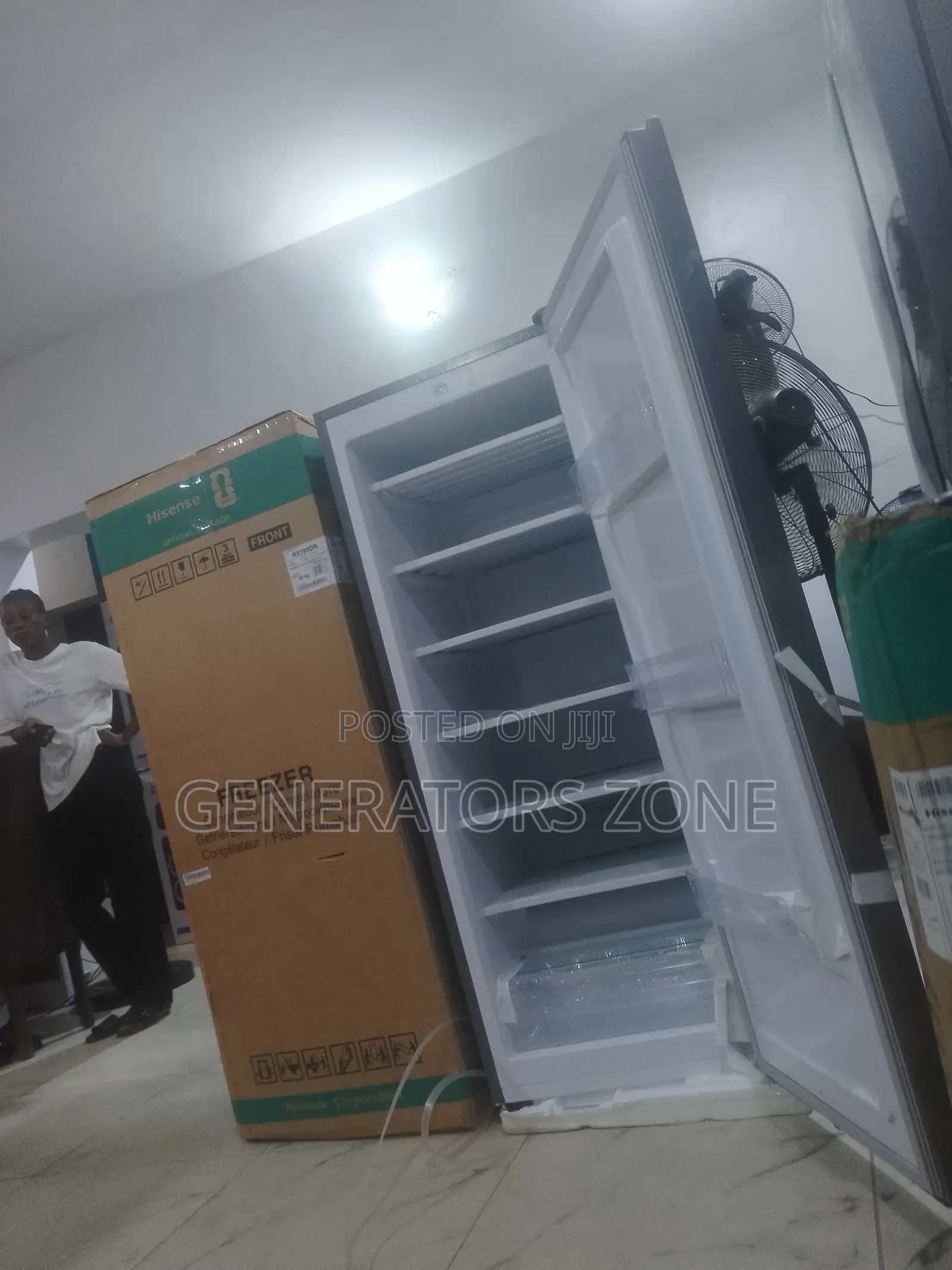 Hisense 190l Upright Freezer With Energy Saving Design
