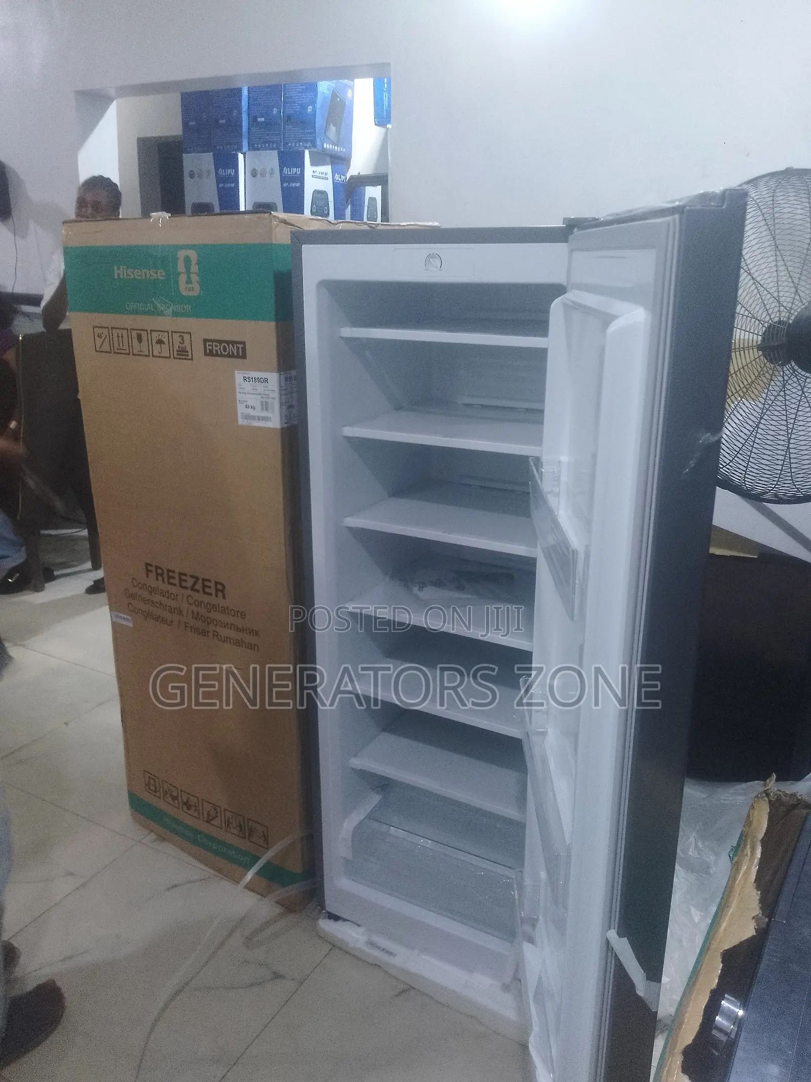 Hisense Rs-189dr 190l Upright Standing Freezer – Energy Efficient Fa
