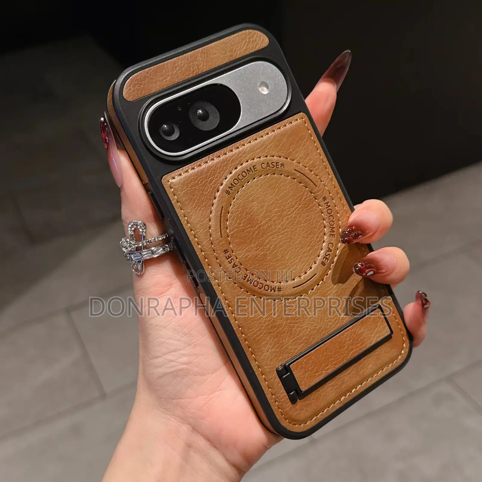 Pixel 10/10pro Leather Case With Stand