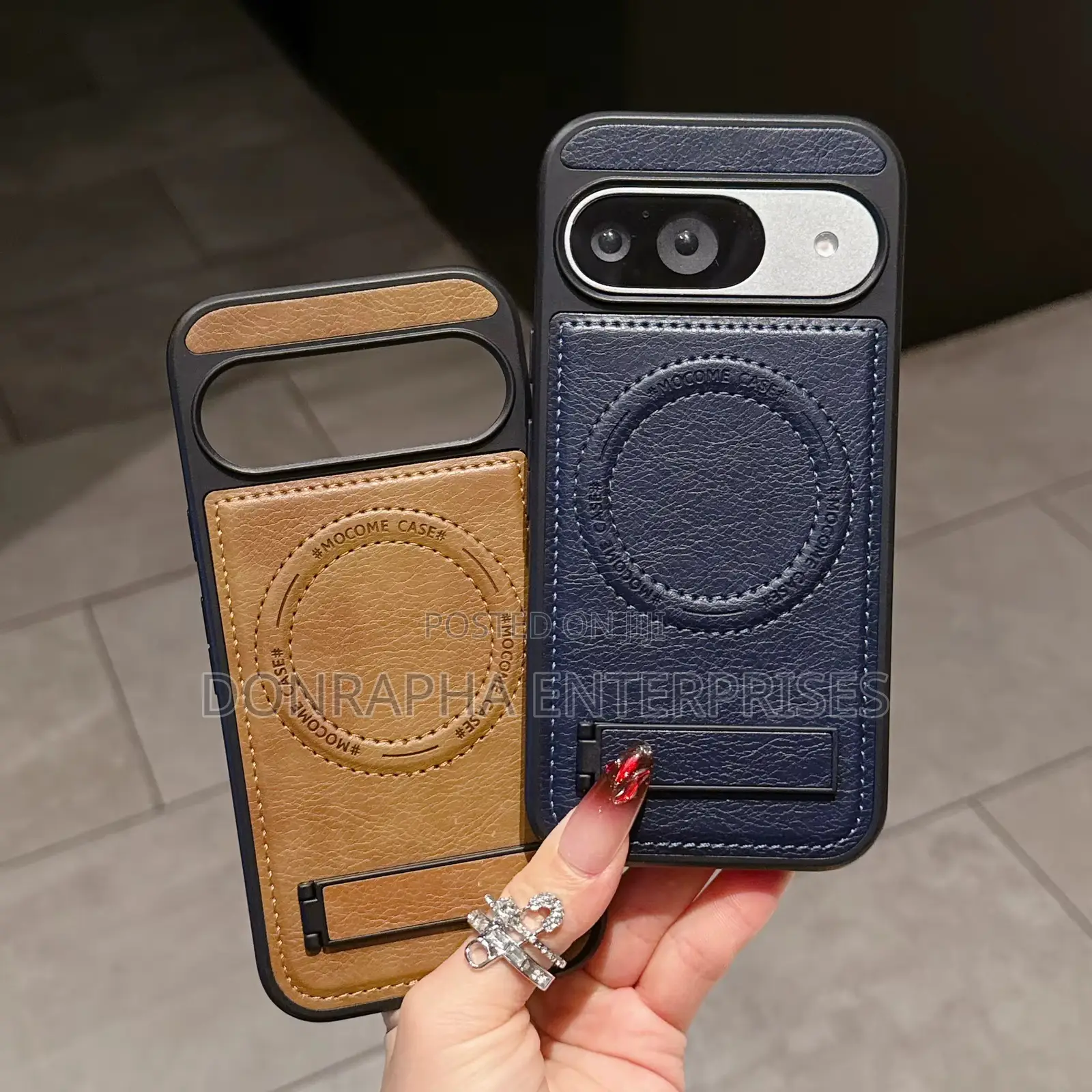 Pixel 10/10pro Leather Case With Stand