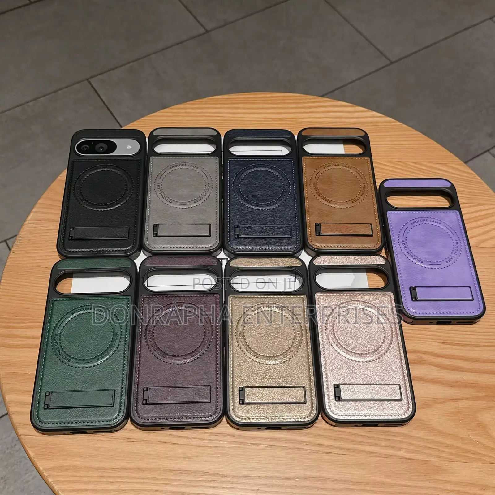 Pixel 10/10pro Leather Case With Stand