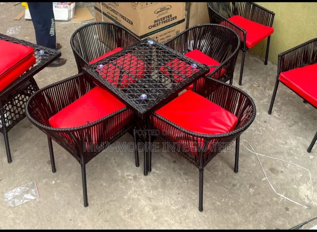 Outdoor /Restaurant Chairs and Table Set