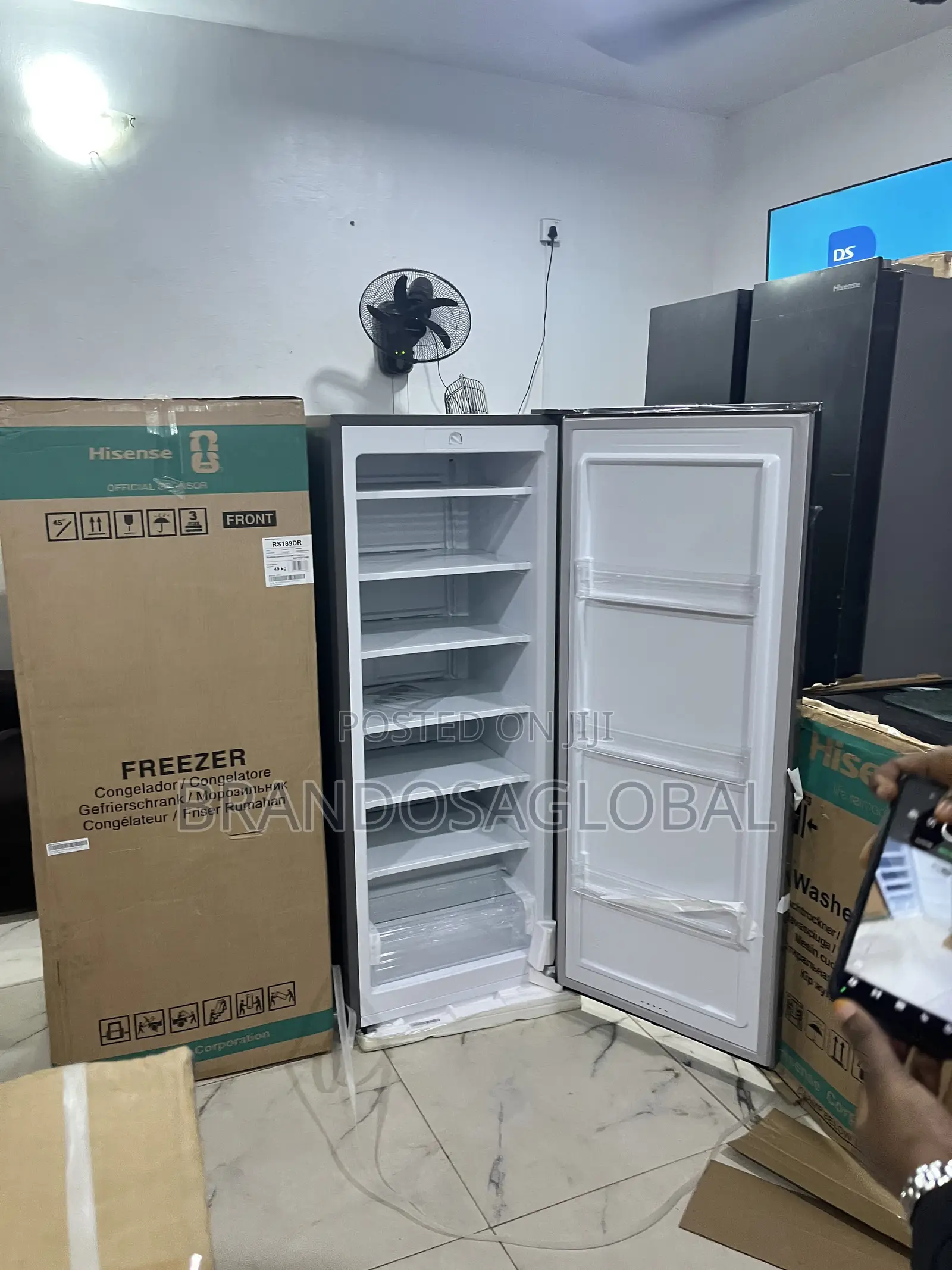 Hisense Rs189dr 190l Freezer – Reliable Frozen Food Storage