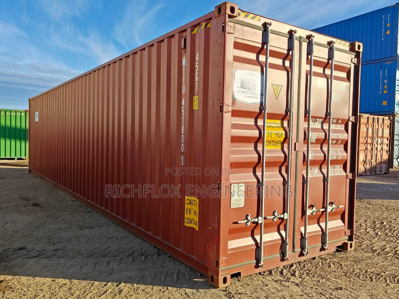 Export Grade 40ft Containers