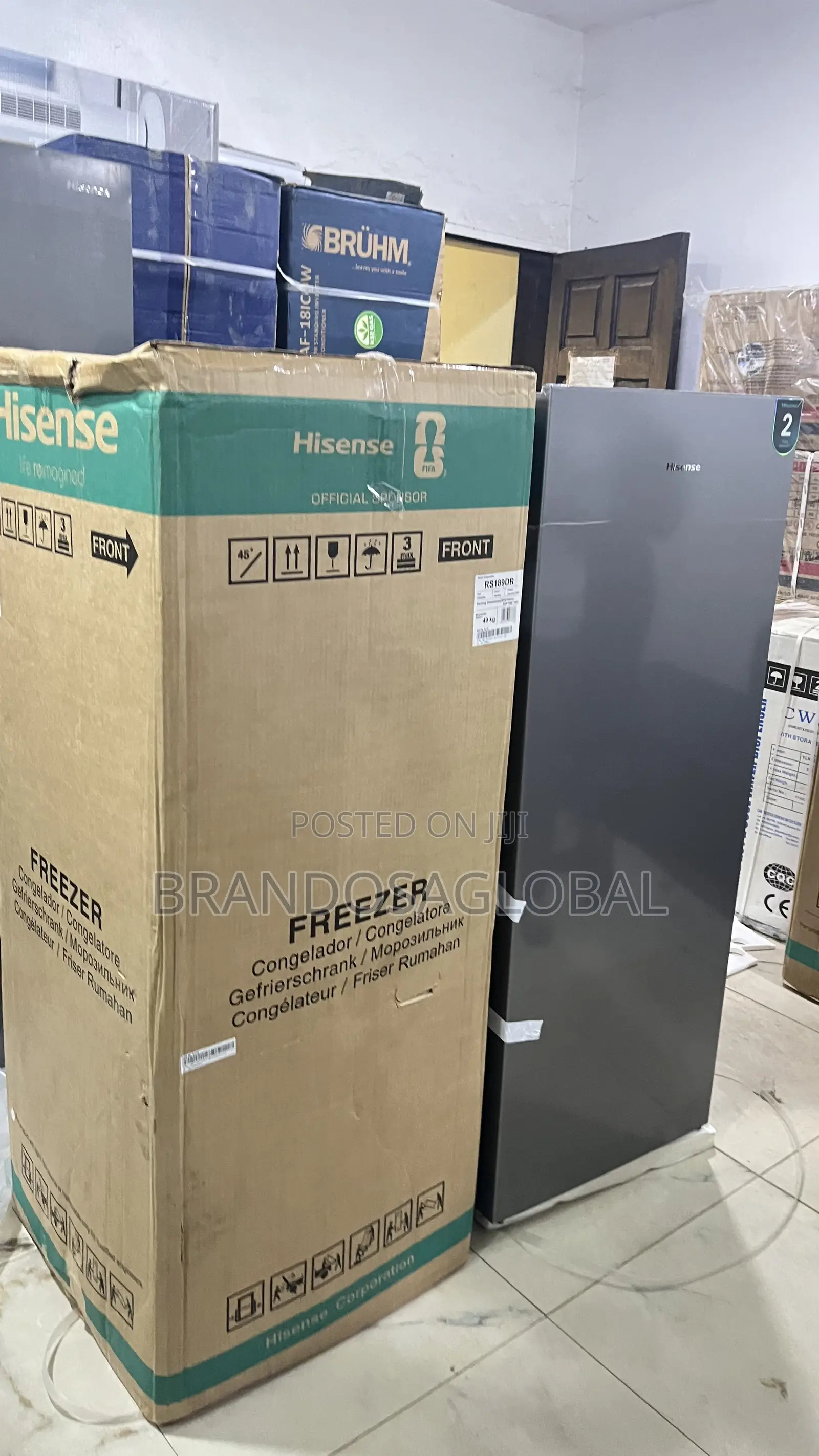 Hisense 190l Upright Freezer Rs189dr – Premium Food Preservation Unit