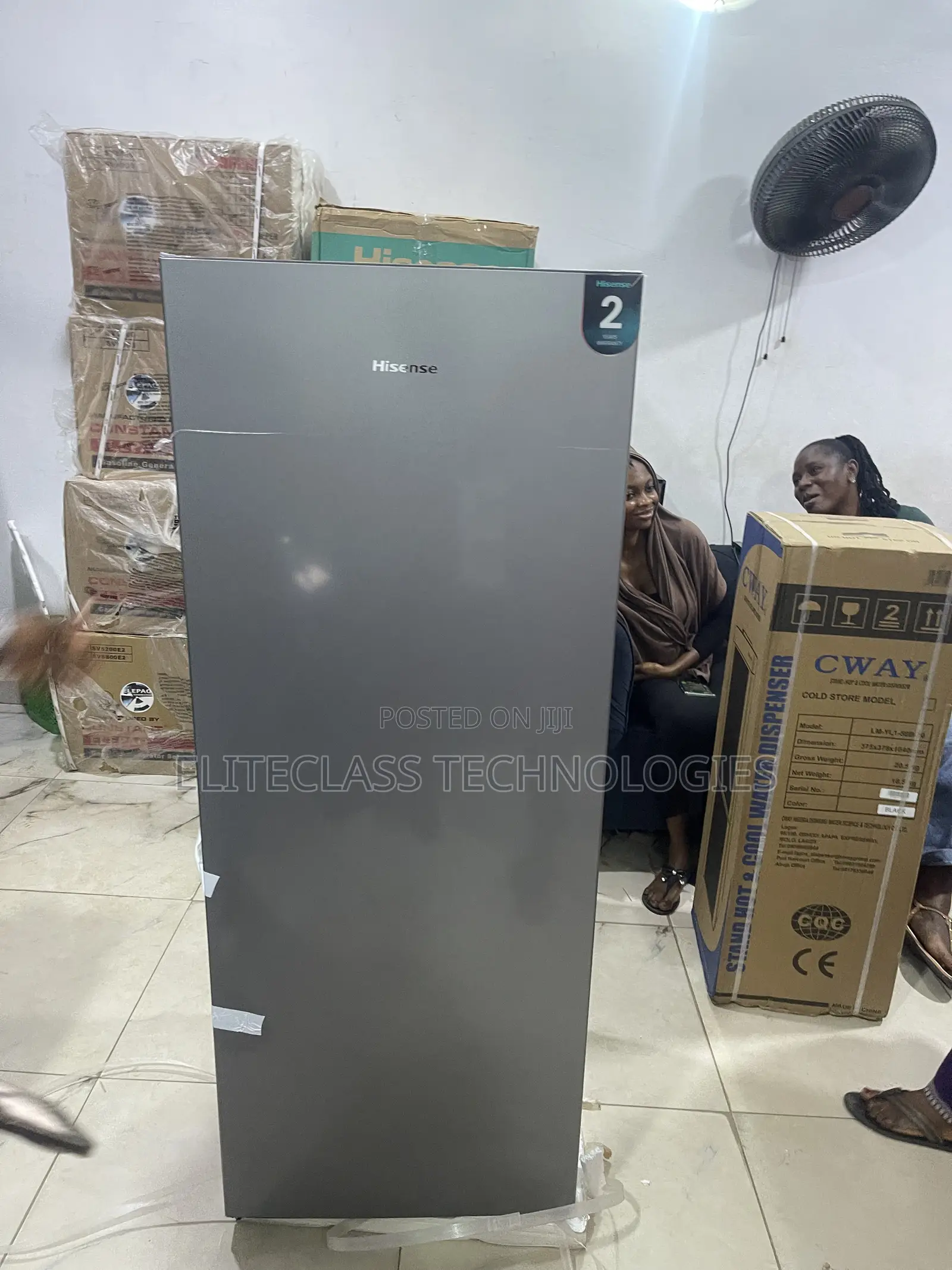 Hisense 190l Upright Freezer With White Finish