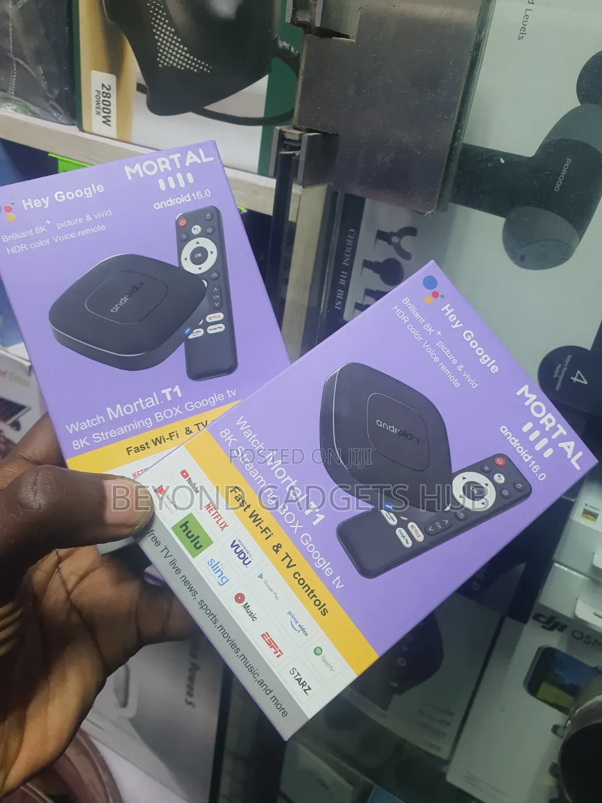Mortal T1 Android Tv Box