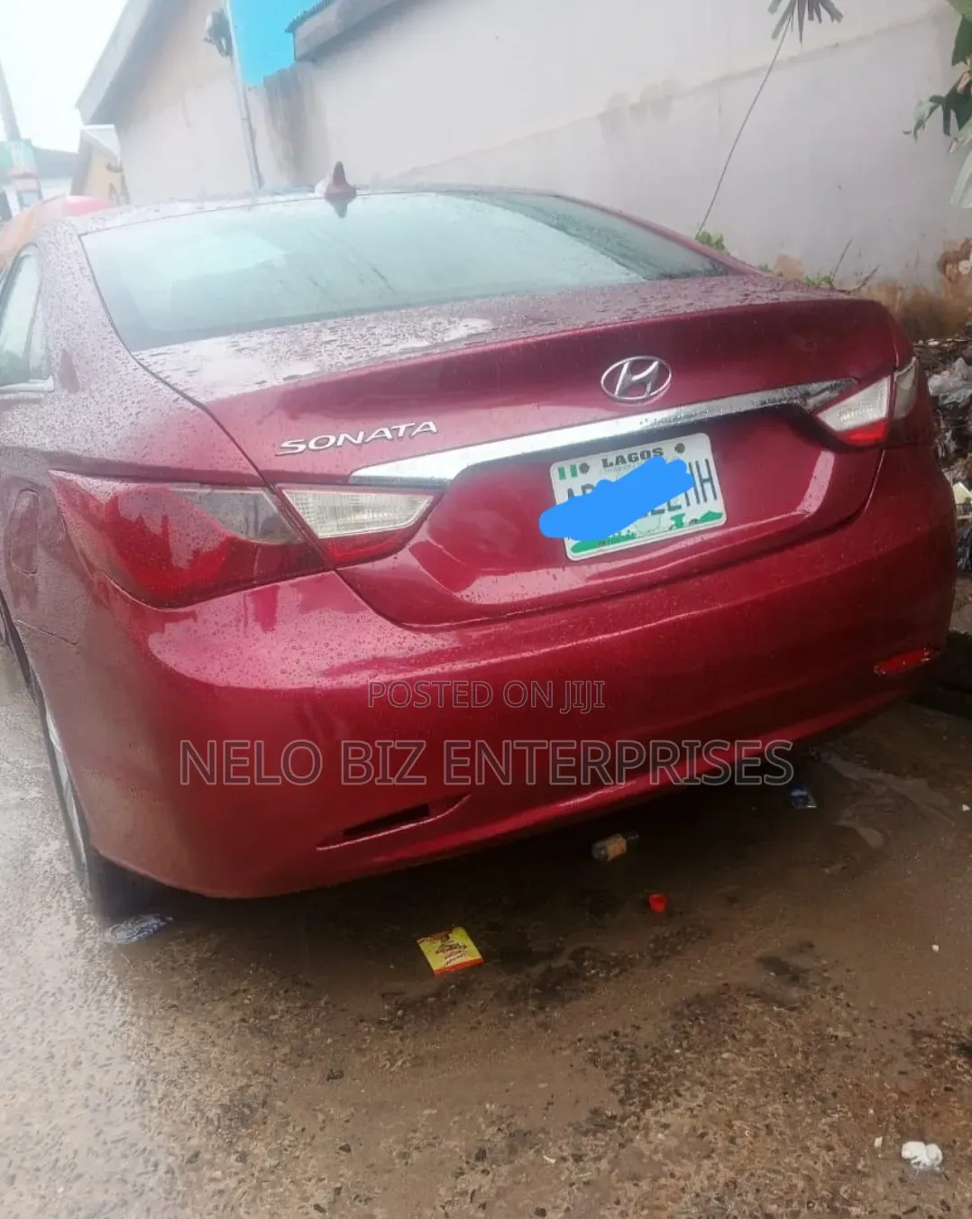 Hyundai Sonata 2013 Red