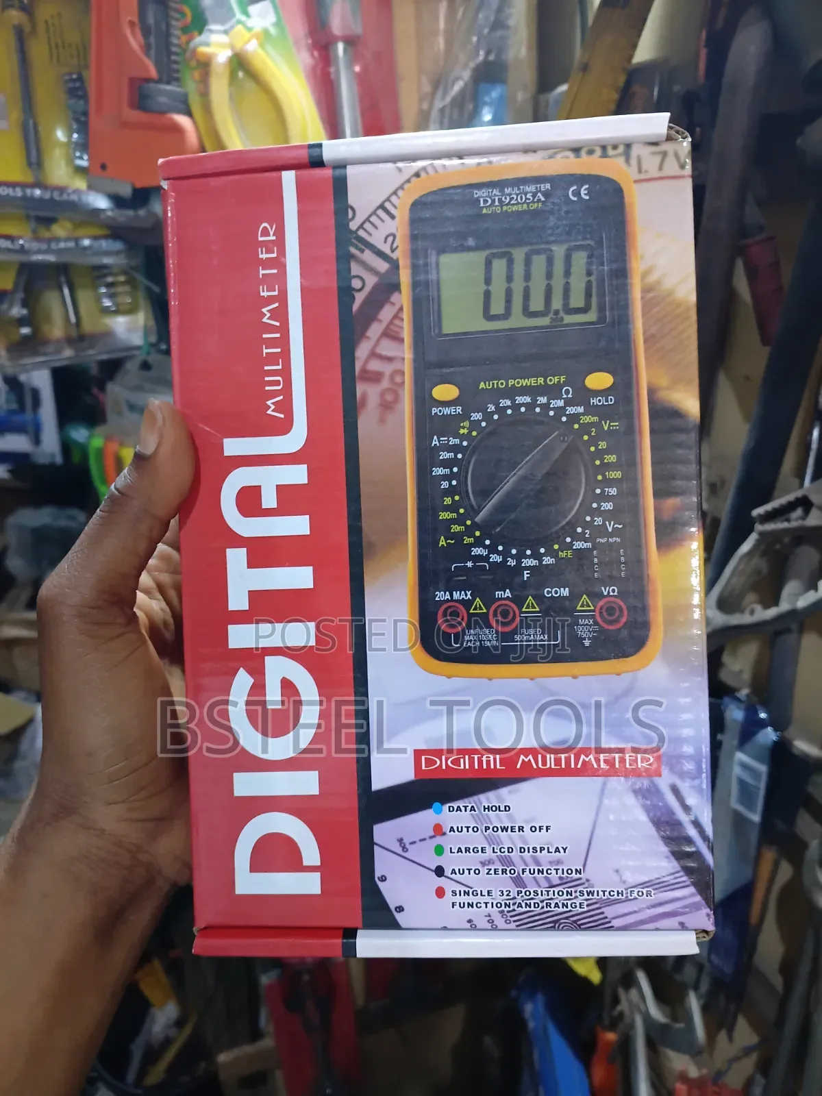 Big Digital Multimeter – Professional Electrical Testing Meter