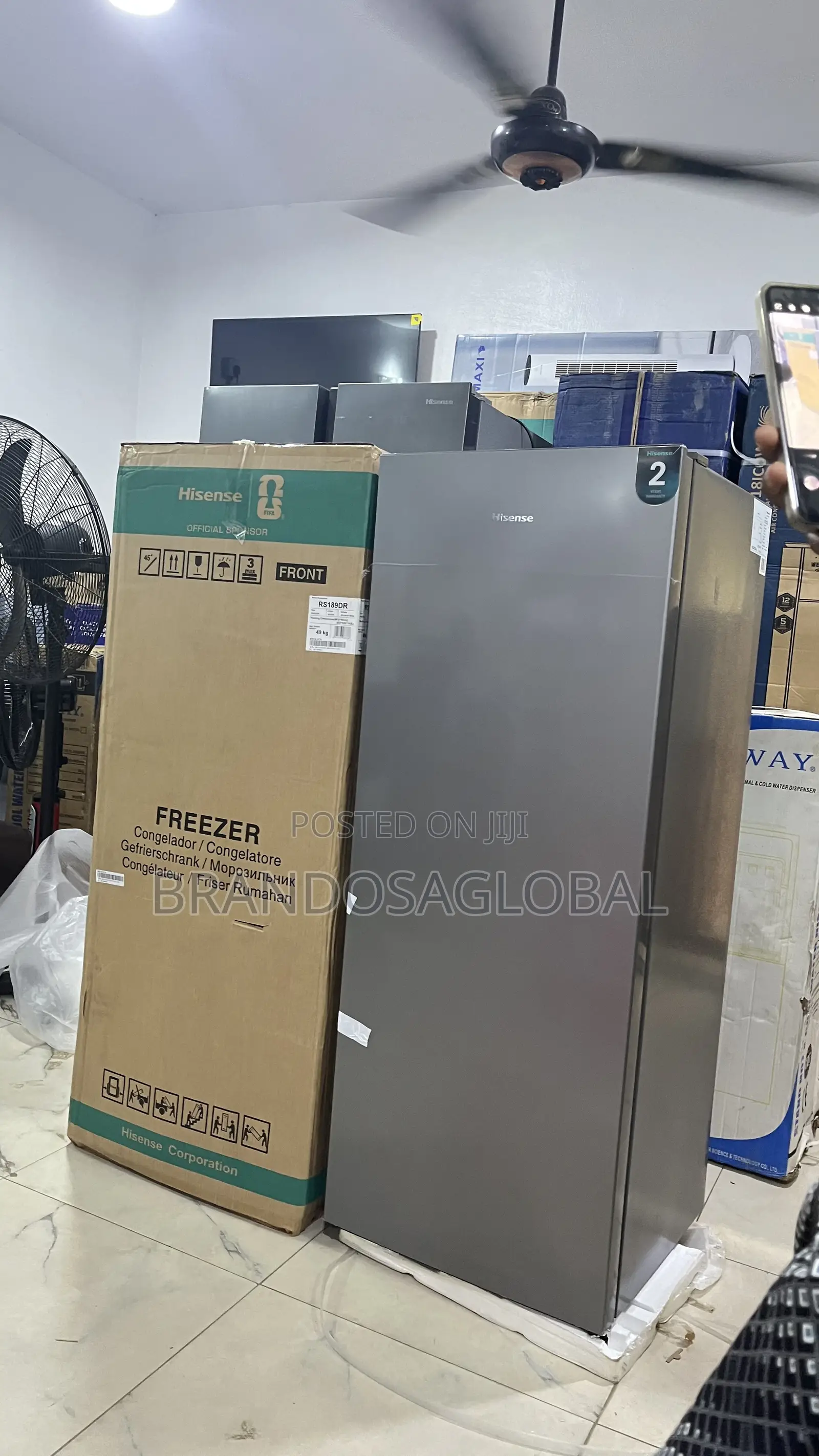 Hisense 190l Upright Freezer Rs189dr – Smart Food Storage Freezer