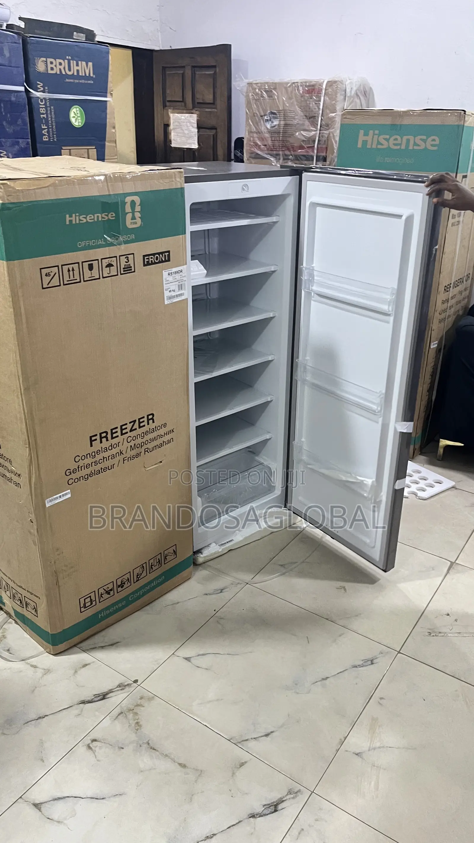 Hisense 190l Upright Freezer Rs189dr – Smart Food Storage Freezer