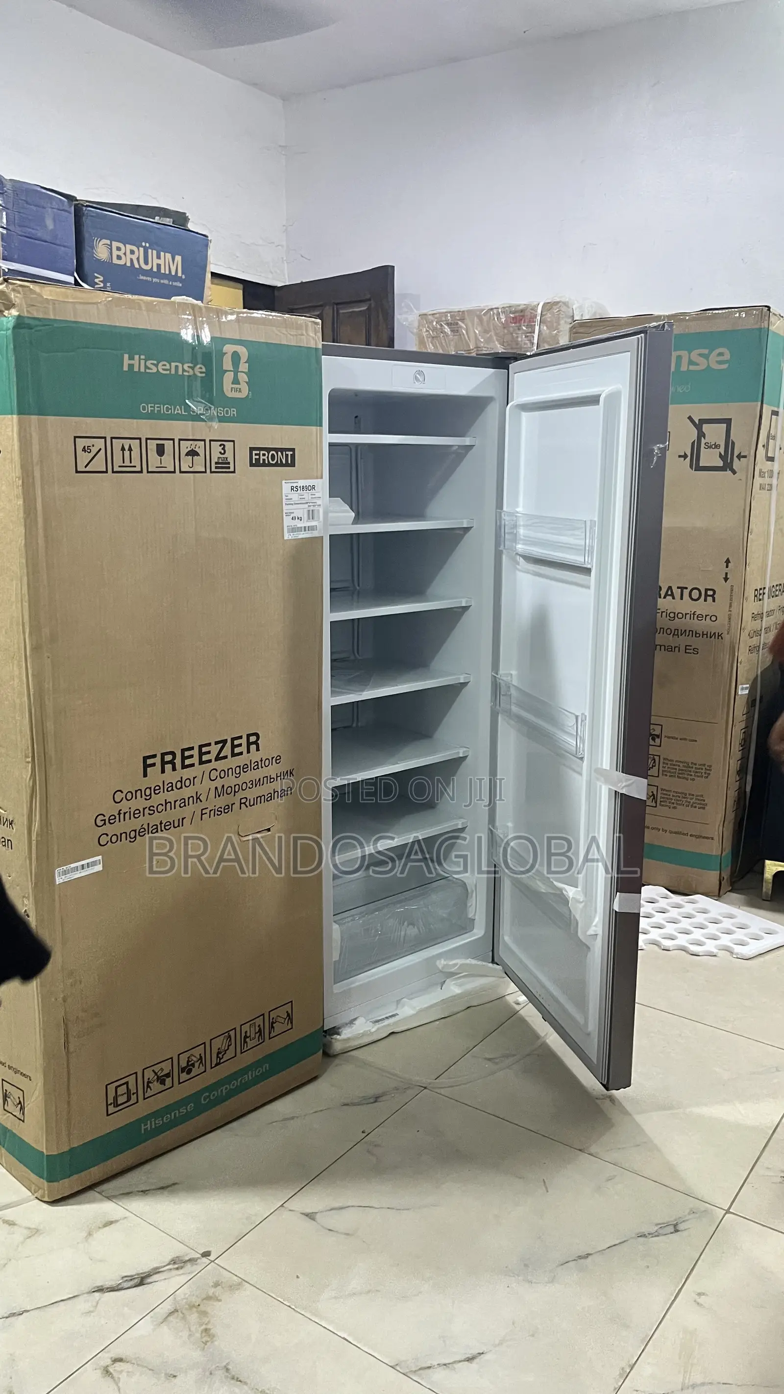 Hisense Rs189dr Upright Freezer – Durable Food Preservation Appliance