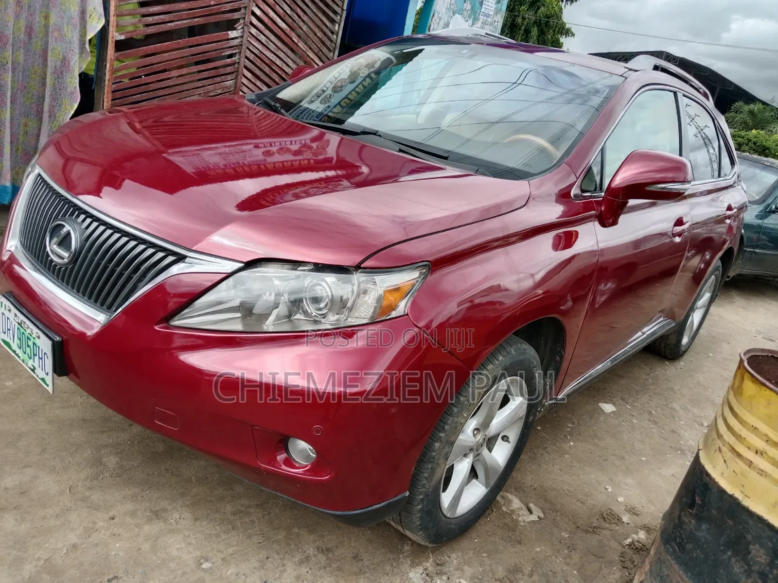 Lexus RX 2012 Red