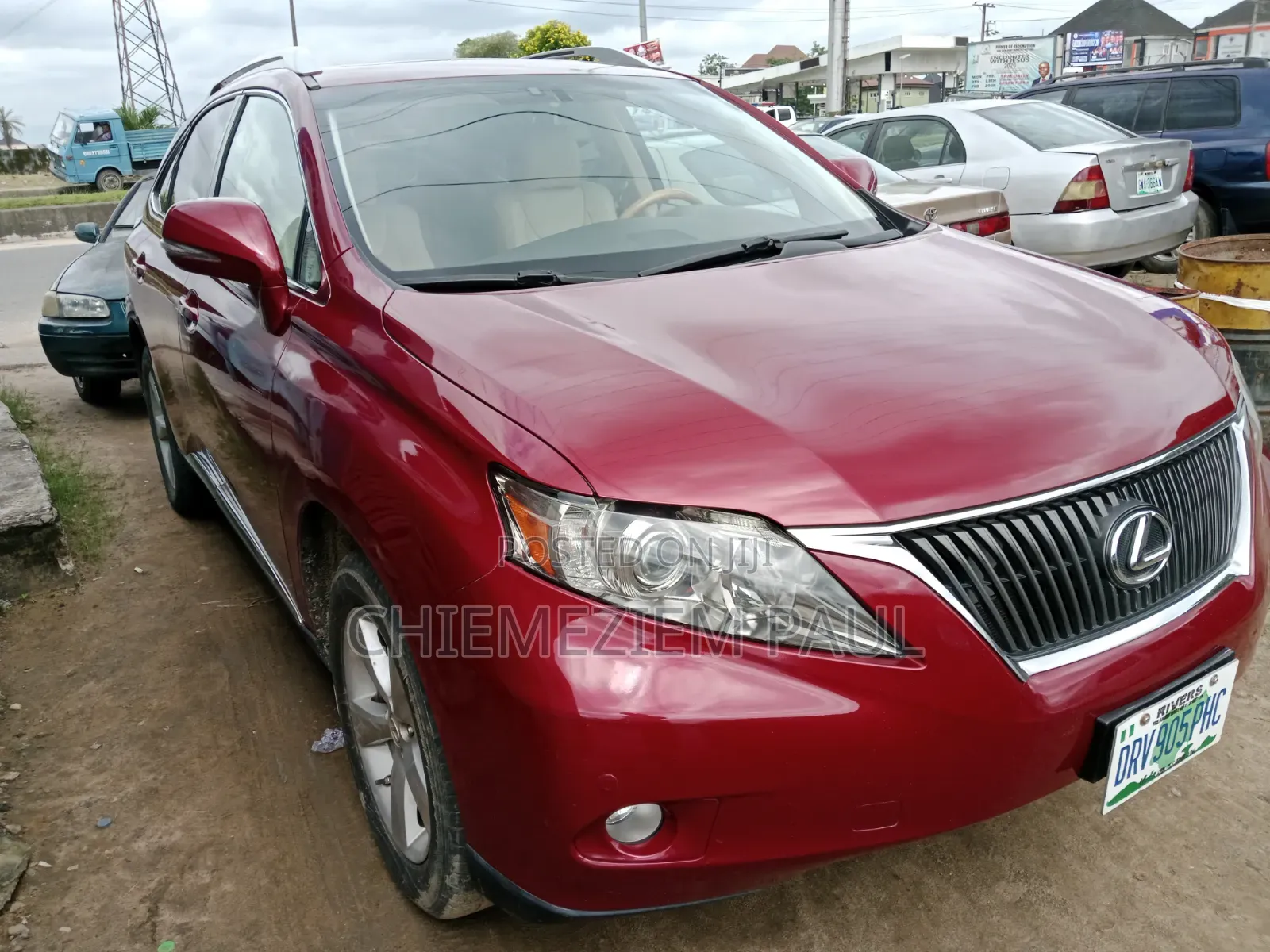 Lexus RX 2012 Red