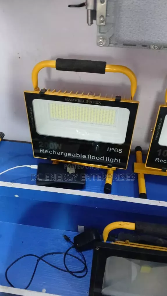 200w Harvel Atex Rechargeable Flood Light